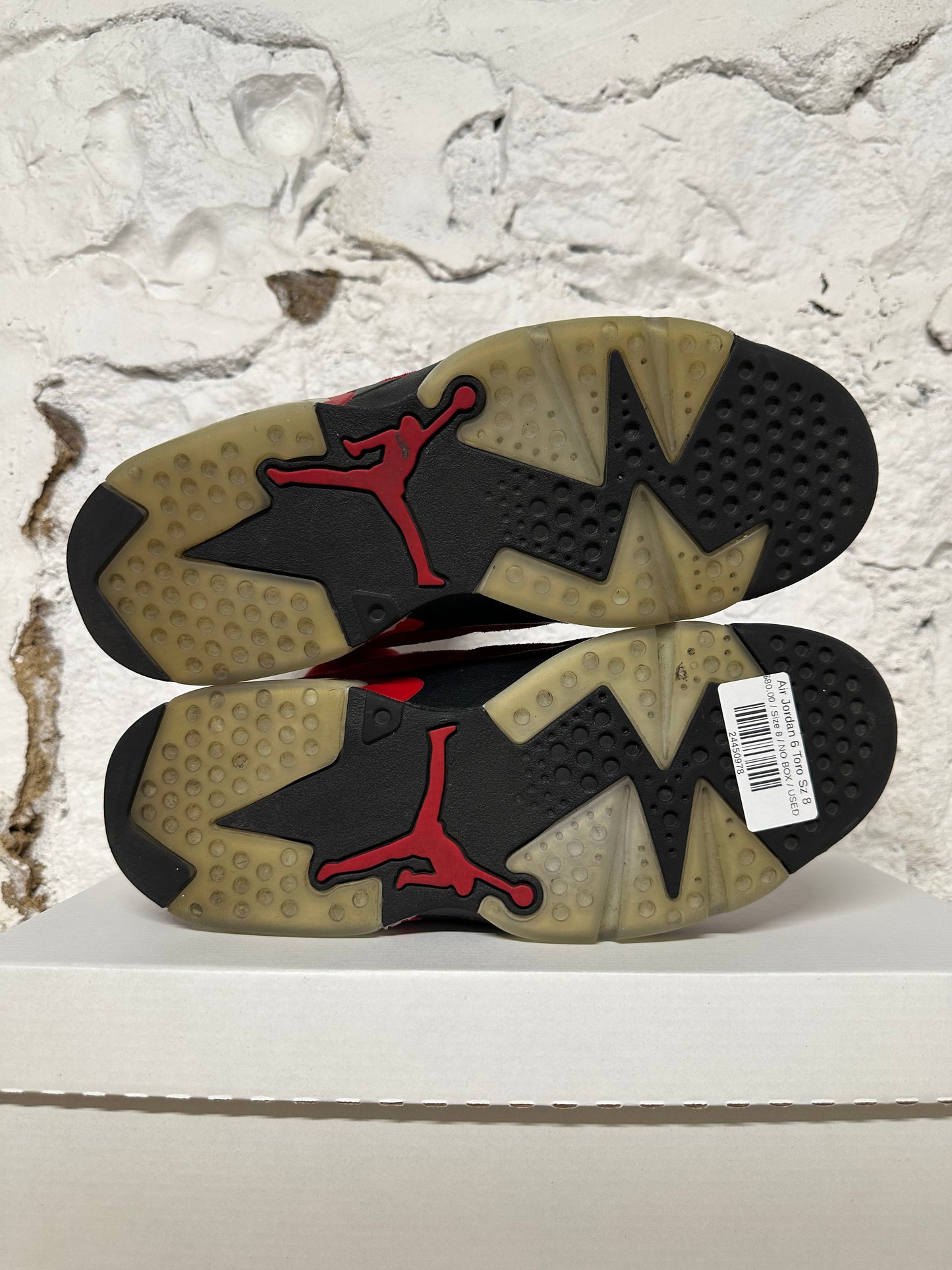 Air Jordan 6 Toro Sz 8