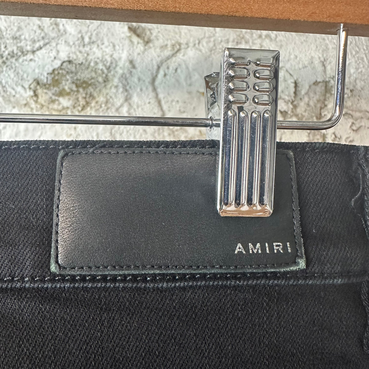 Amiri MX1 Green Paisley Black Denim Jeans Sz 30