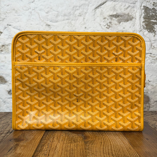 Goyard Jouvence Monogram Yellow Toiletry Bag