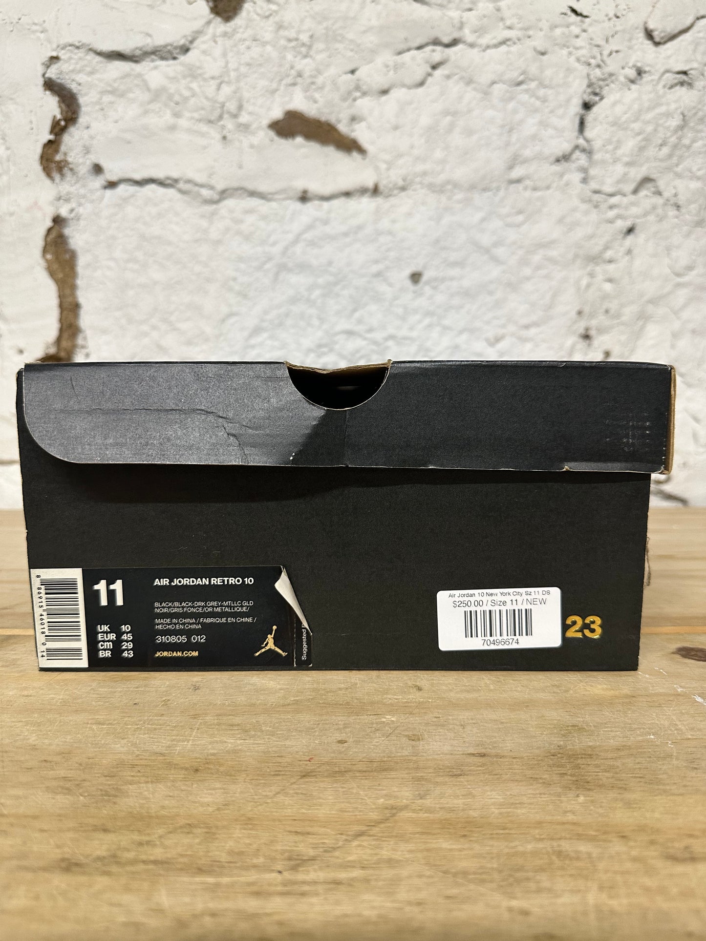 Air Jordan 10 New York City Sz 11 DS