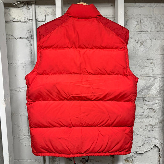 Burberry Red Puffer Vest Sz M (48)