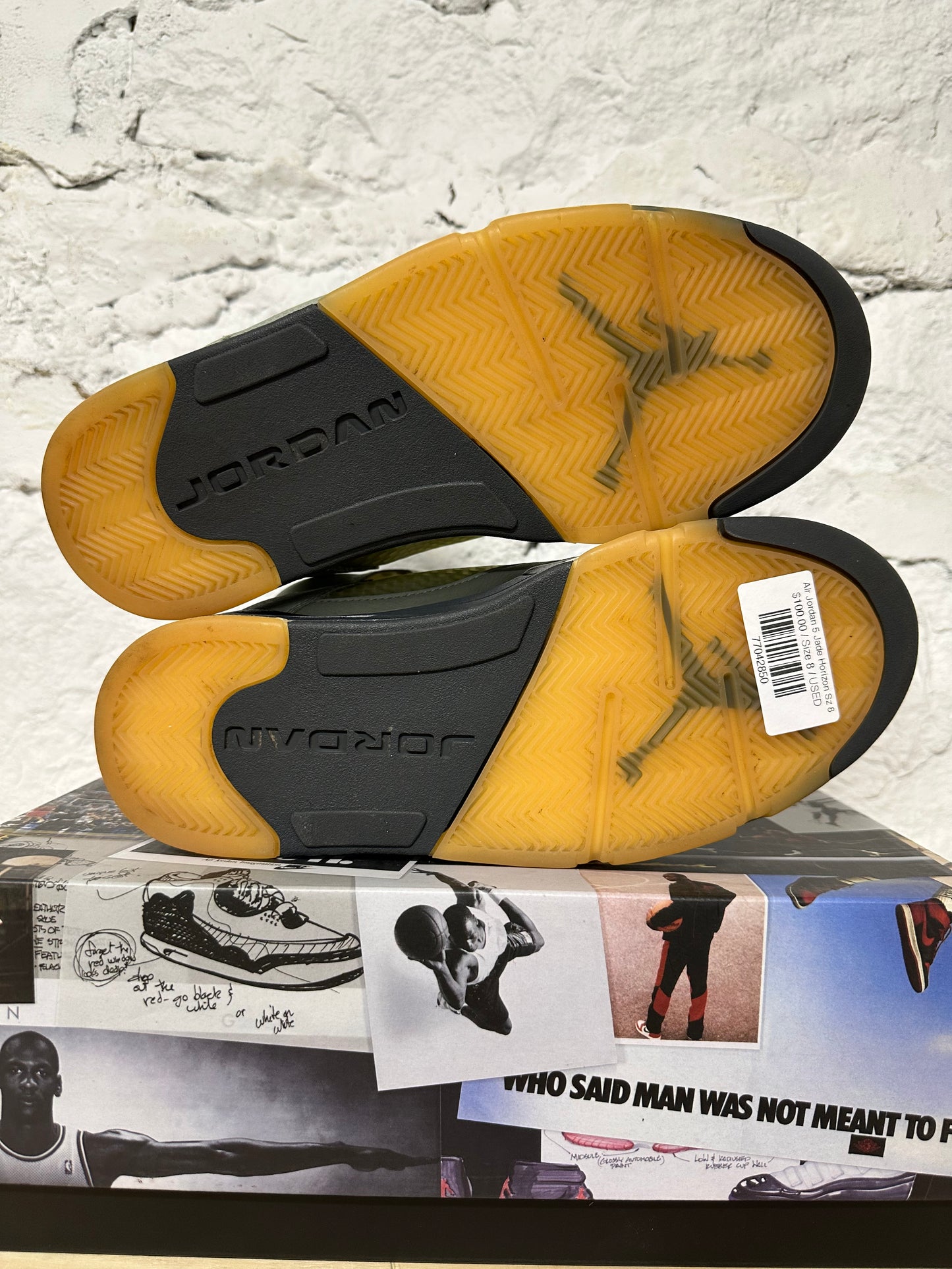 Air Jordan 5 Jade Horizon Sz 8