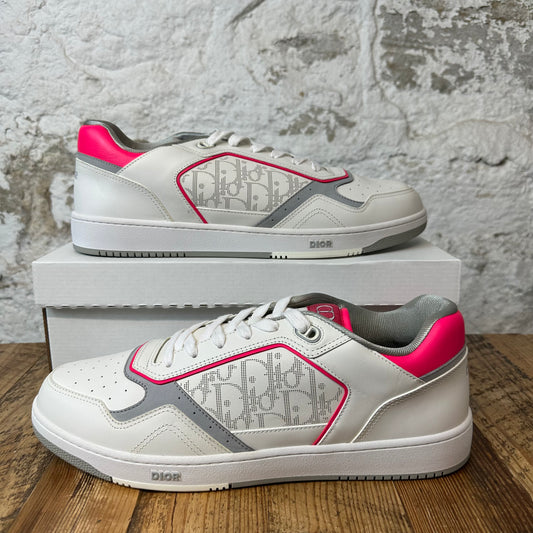 Dior B27 Monogram Pink White Sneaker Sz 15 (48) No Box