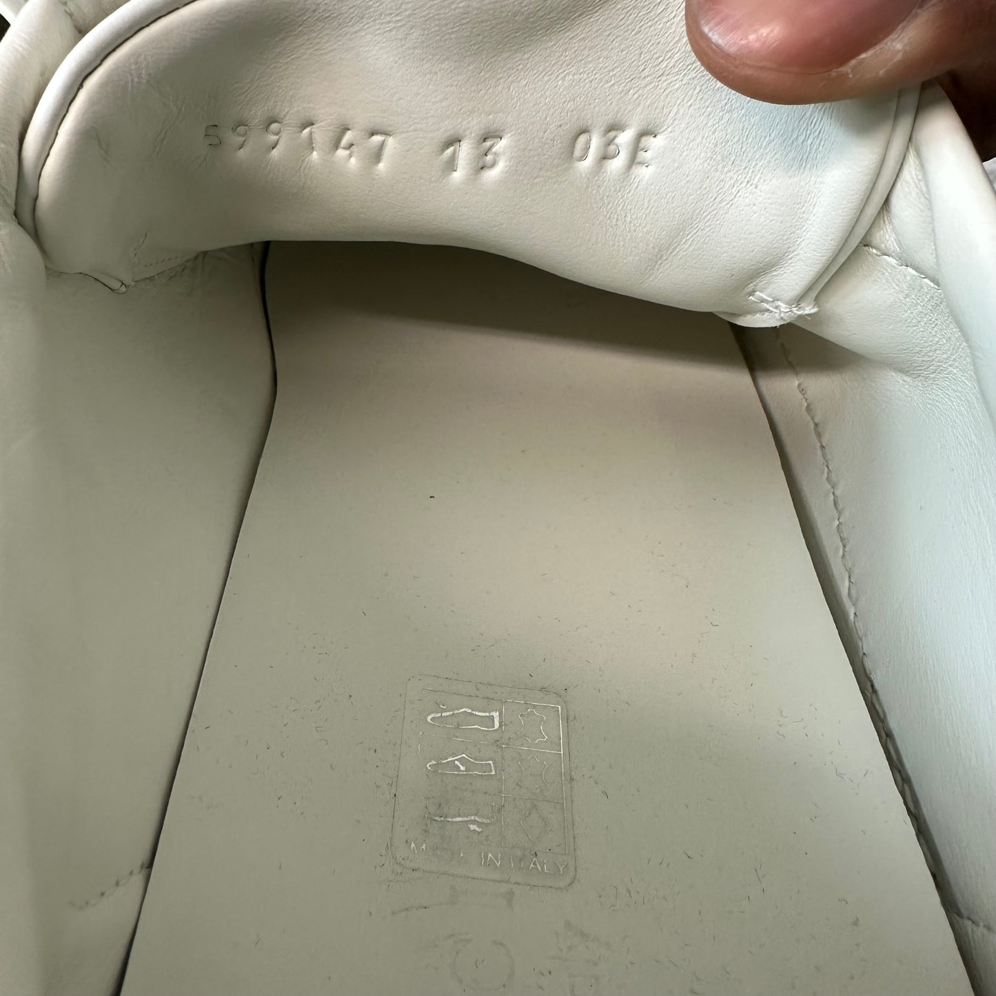 Gucci Ace Interlocking G White Low Sneaker Sz 13 No Box