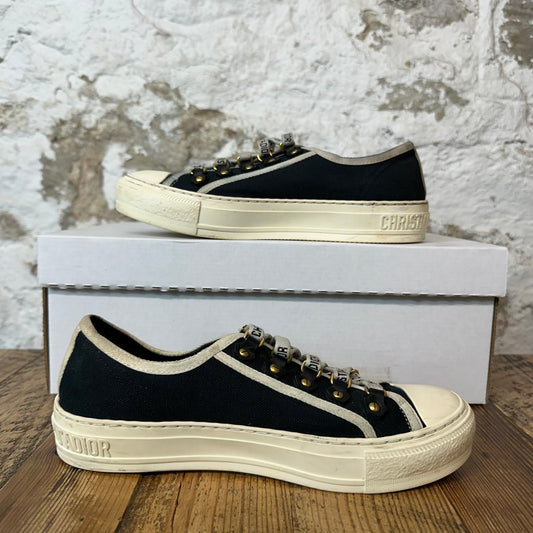 Dior Walk n Dior Black White Sneaker Sz 5 (37)