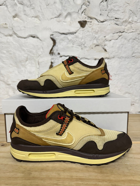 Nike Air Max 1 Travis Scott Baroque Brown Sz 9