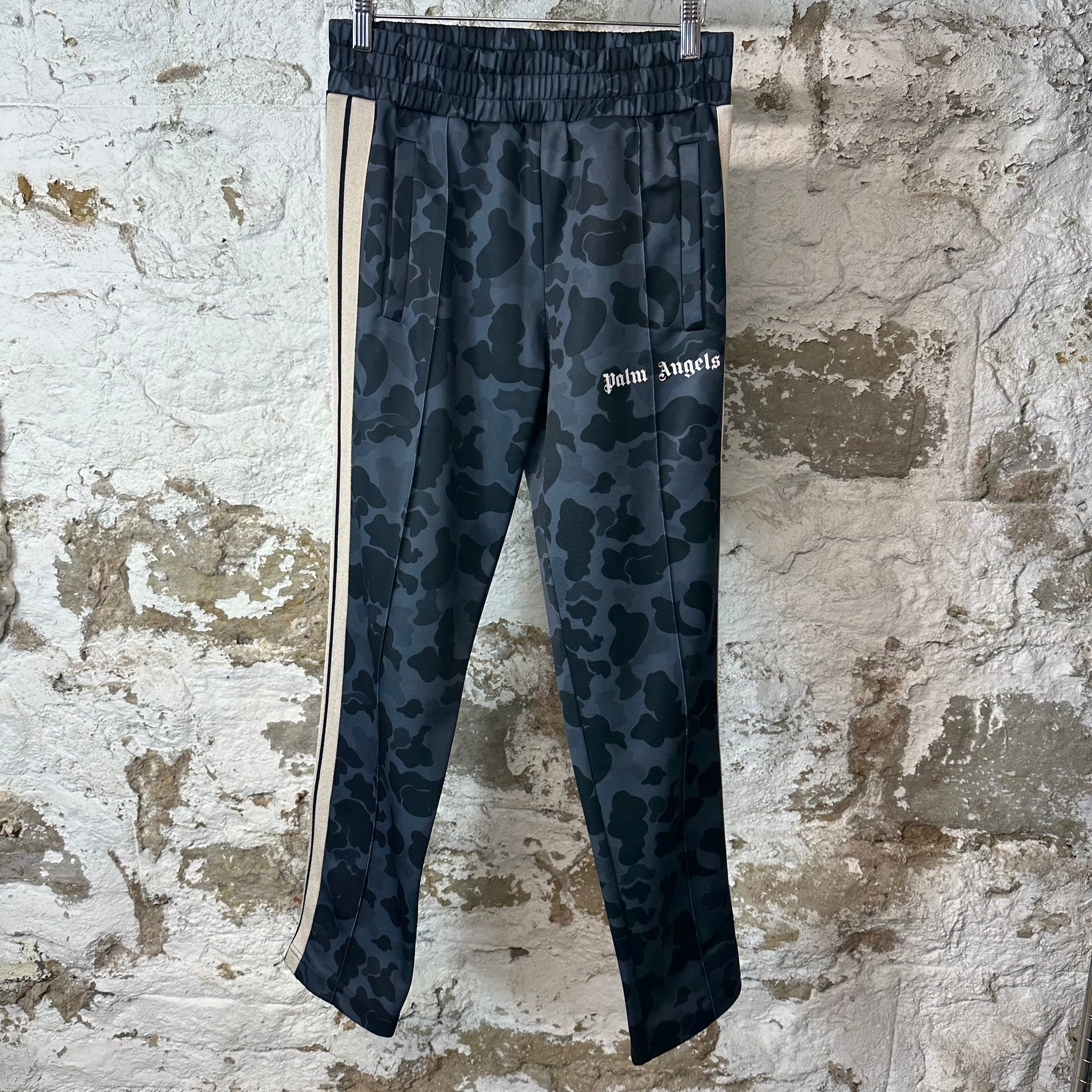 Palm Angels Grey Camo Track Pants Sz S