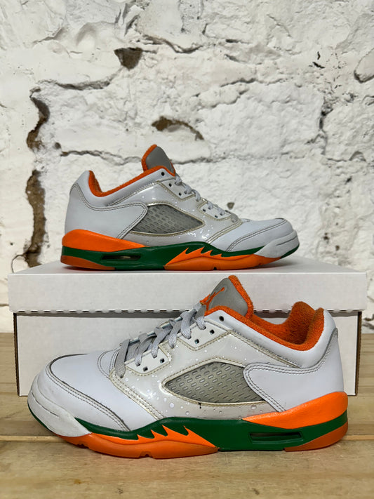 Air Jordan 5 Low Hurricanes Sz 7Y