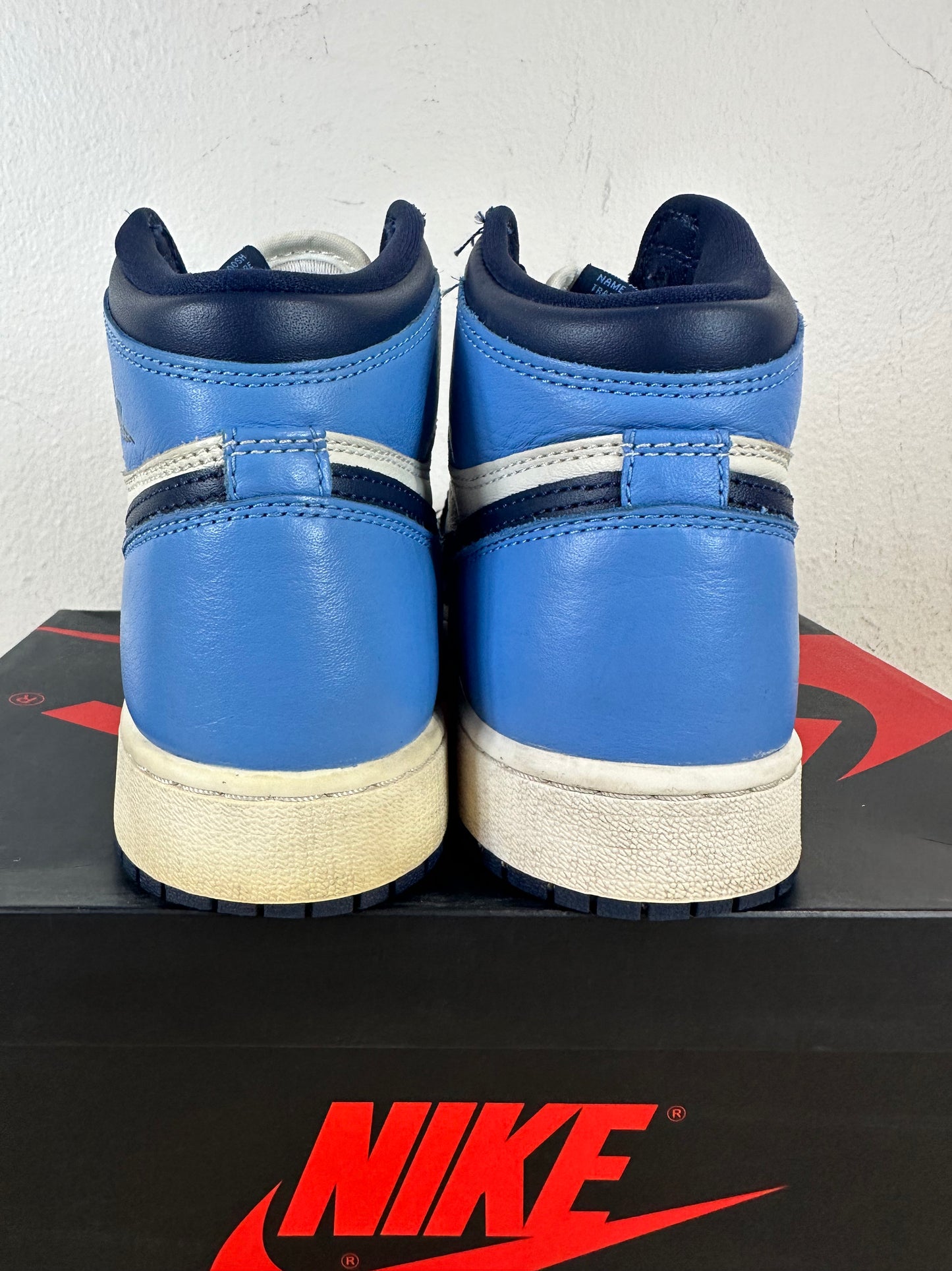 Air Jordan 1 High Obsidian Sz 6Y