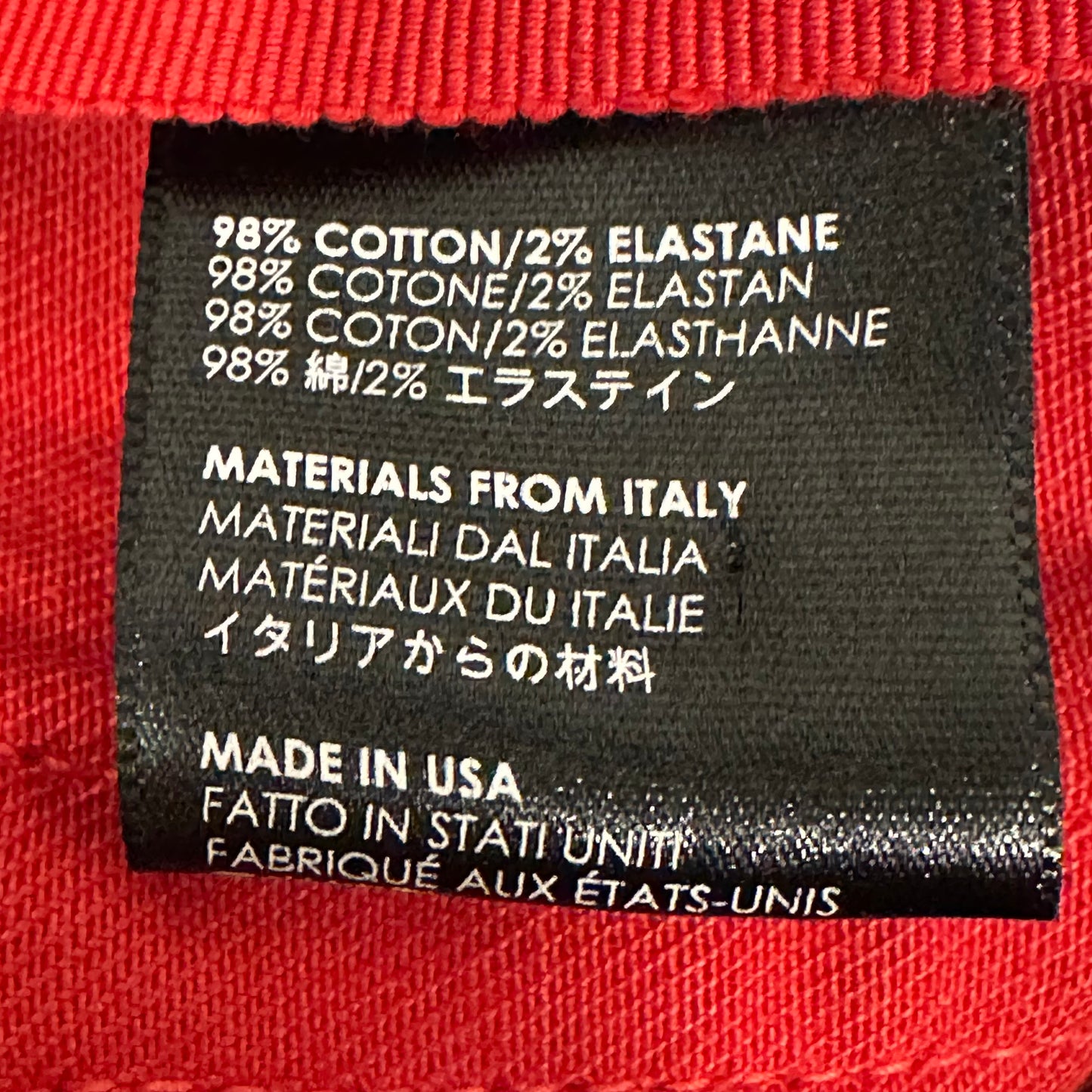 Amiri Black Stripe Red Jeans Sz 32