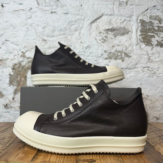 Rick Owens Hollywood Mahogany Milk Sneaker Sz 11.5 (44.5) DS