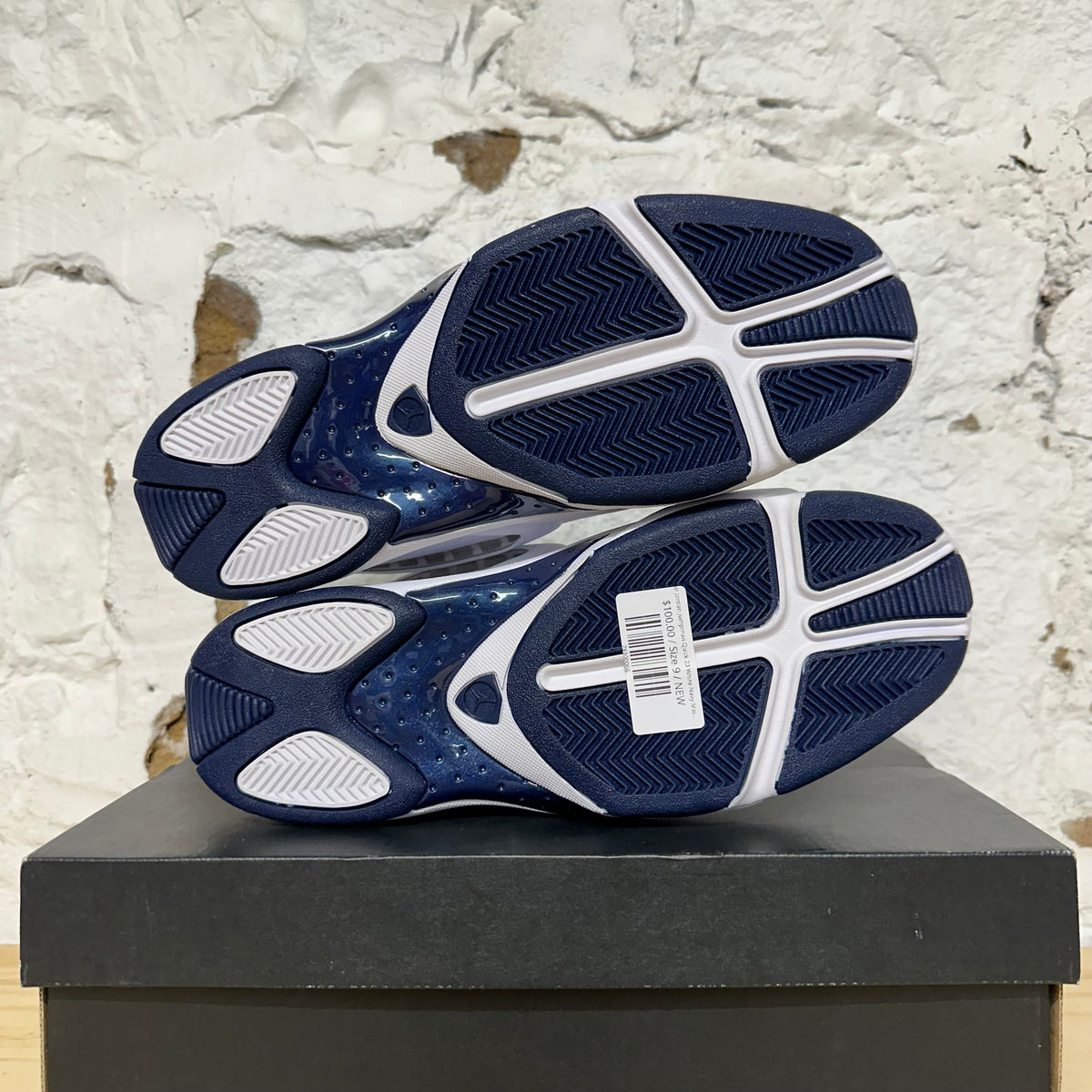 Jordan Jumpman Quick 23 White Navy Maize Sz 9 DS