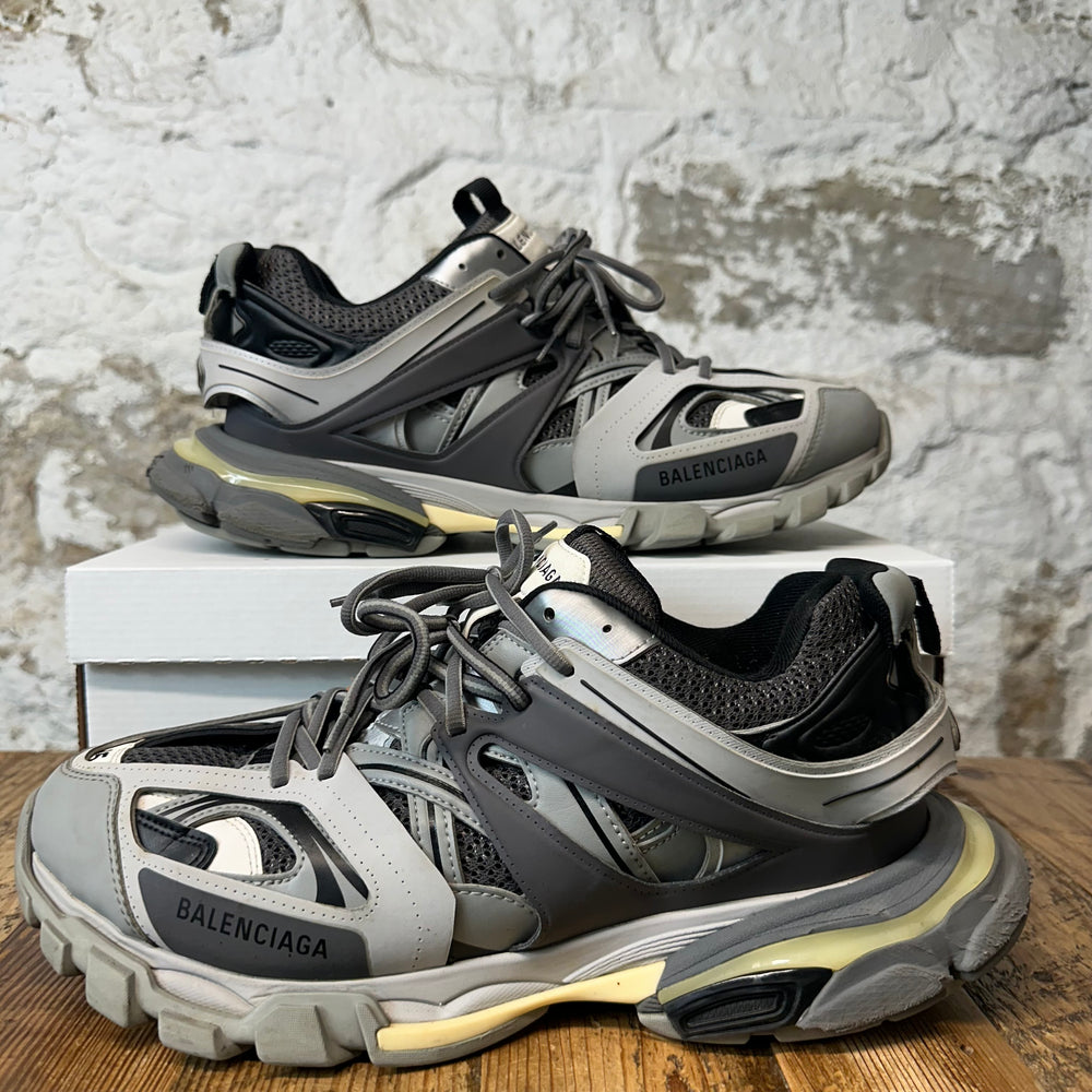 Balenciaga Track Runner Triple Grey LED Sneaker Sz 12 (45)