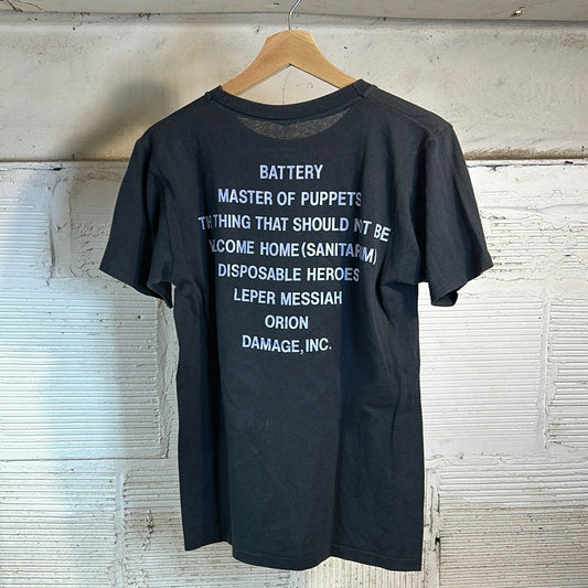 Metallica Master of Puppets Black Tee Sz S