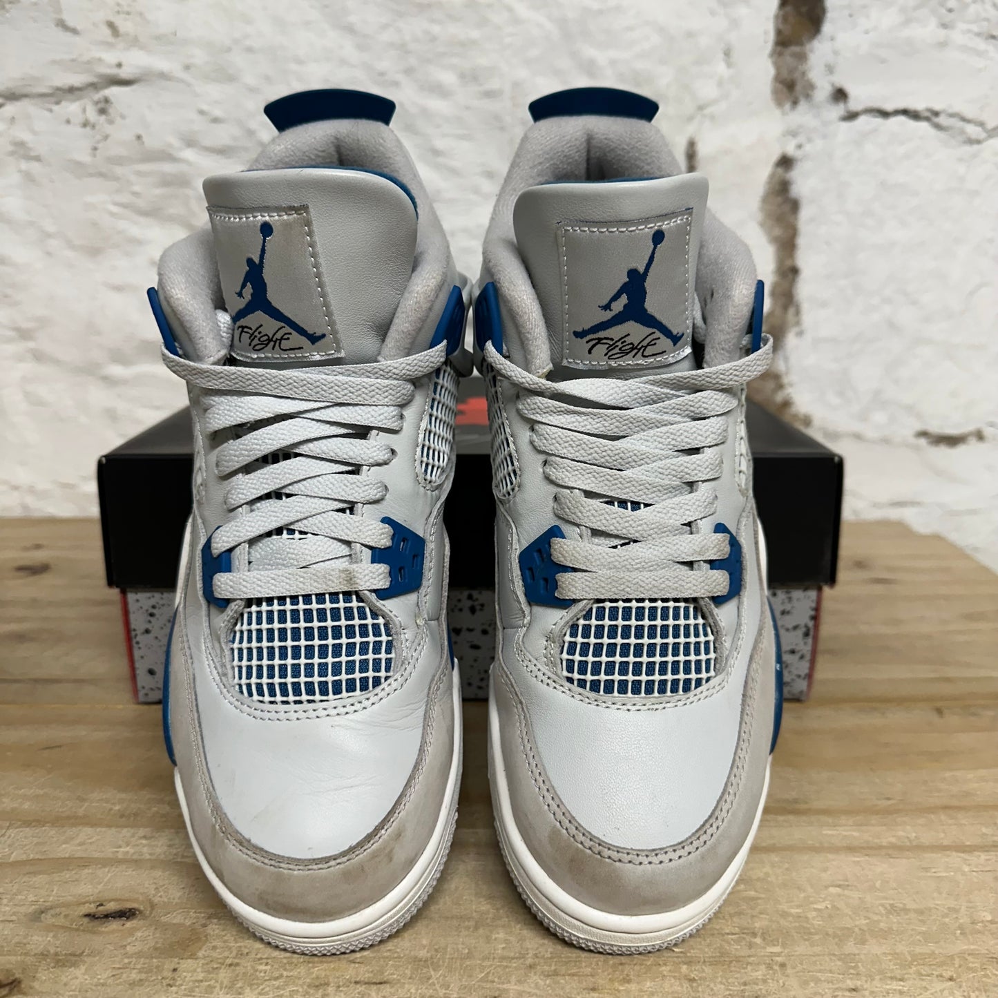 Air Jordan 4 Military Blue Sz 7Y