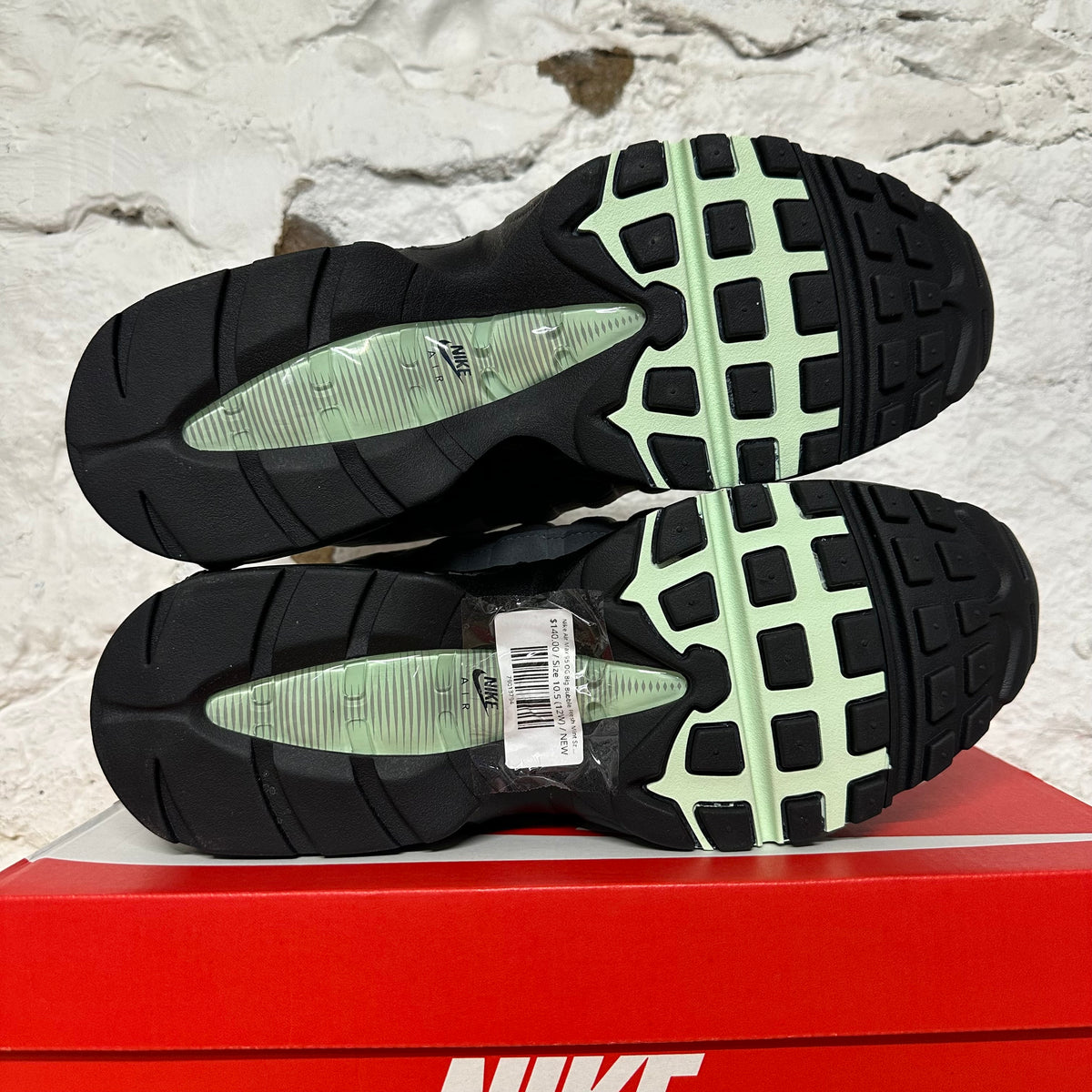 Nike Air Max 95 OG Big Bubble Fresh Mint Sz 10.5 (12W) DS