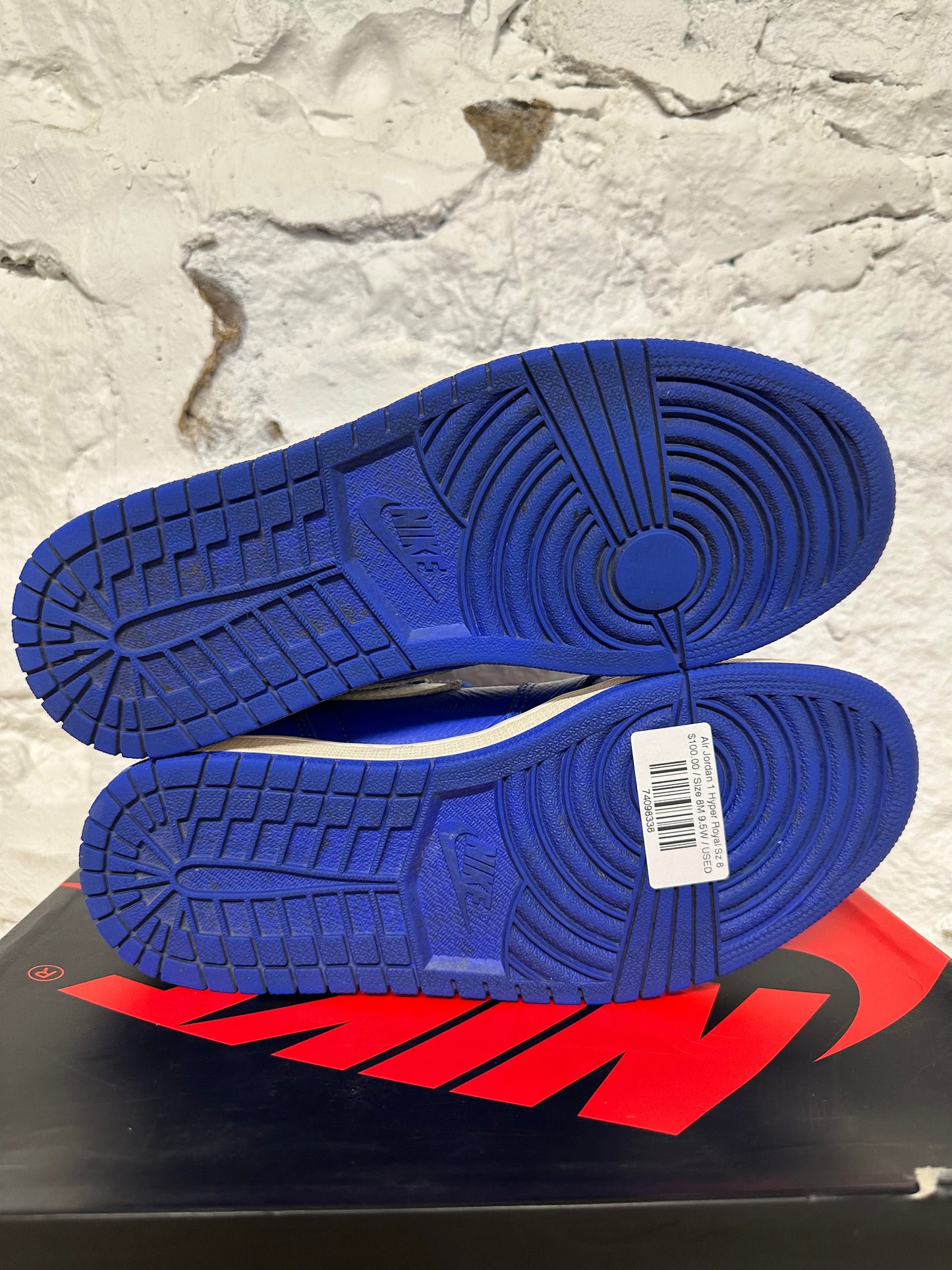 Air Jordan 1 High Hyper Royal Sz 8