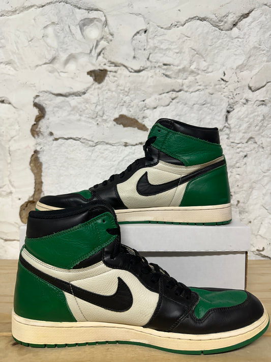 Air Jordan 1 High Pine Green Sz 14