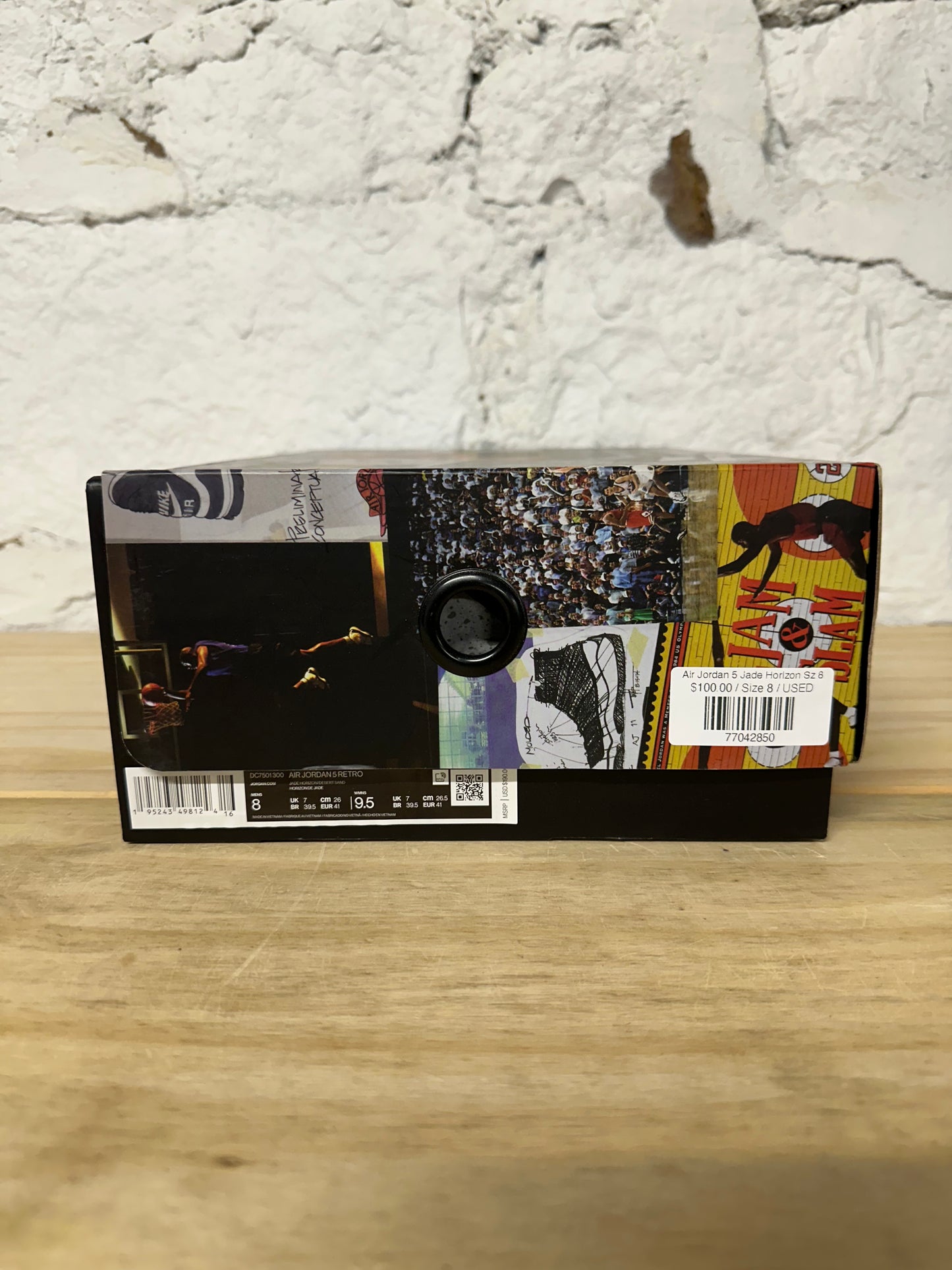 Air Jordan 5 Jade Horizon Sz 8