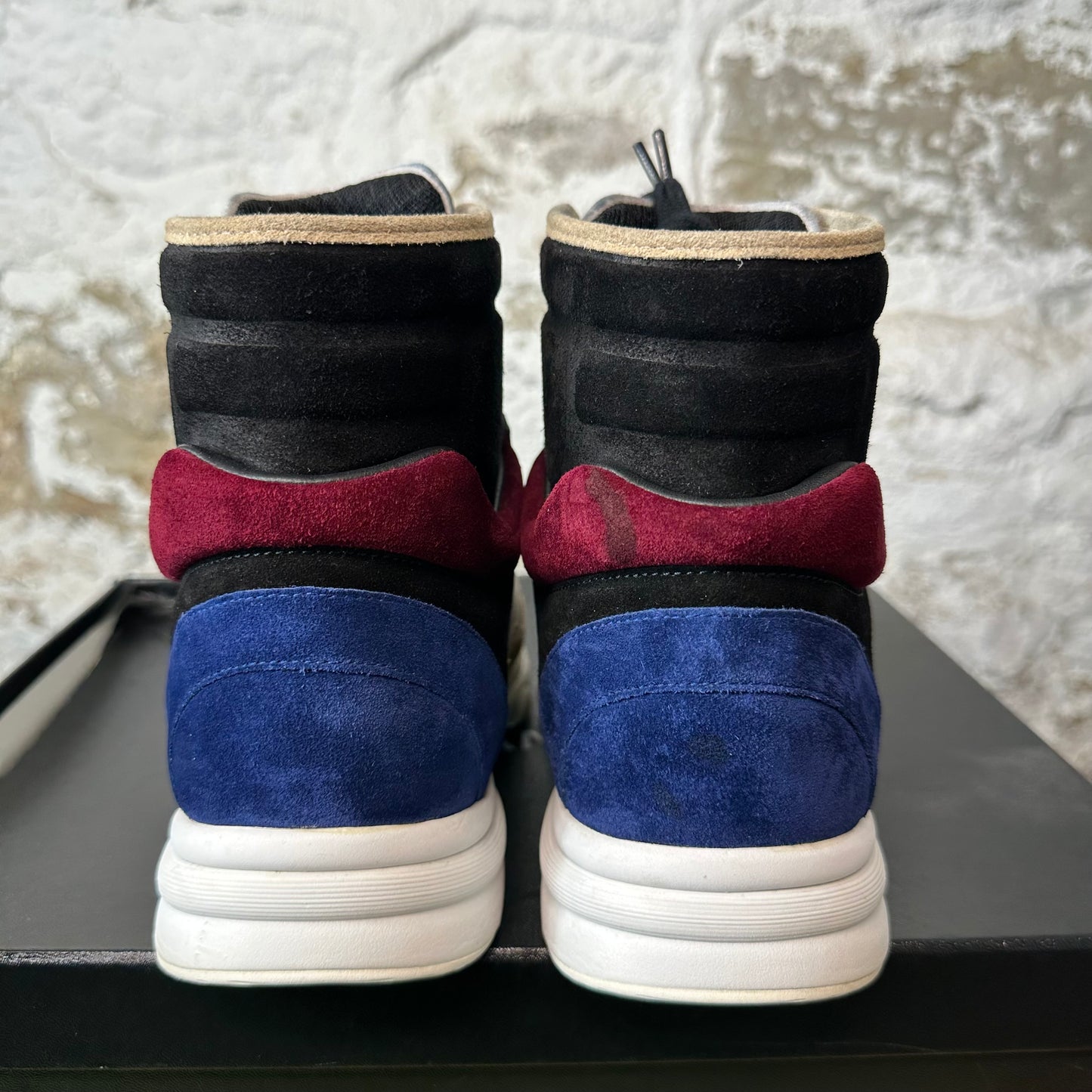 Chanel CC High Multicolor Suede Sneaker Sz 10 (43)
