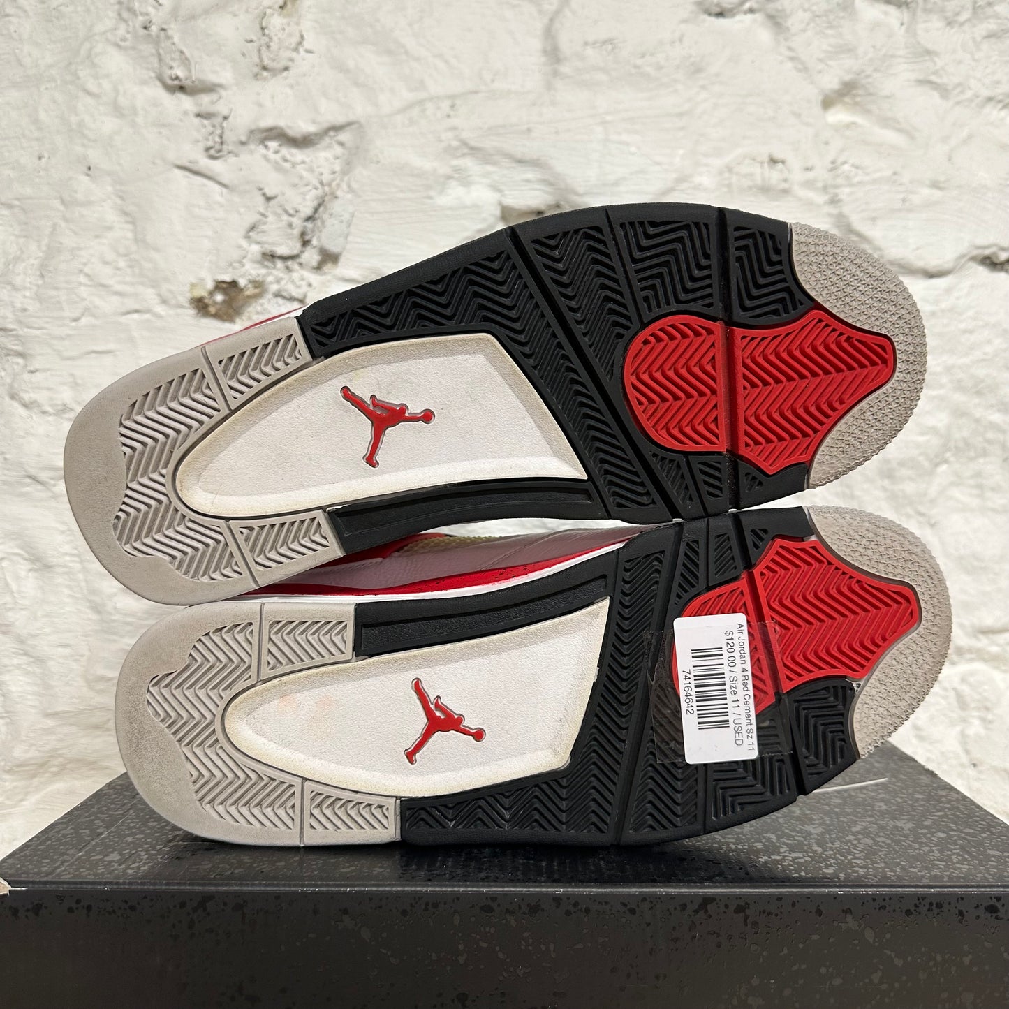 Air Jordan 4 Red Cement Sz 11