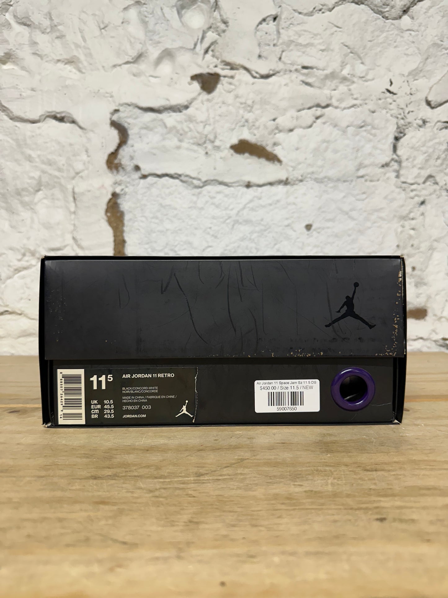 Air Jordan 11 High Space Jam Sz 11.5 DS