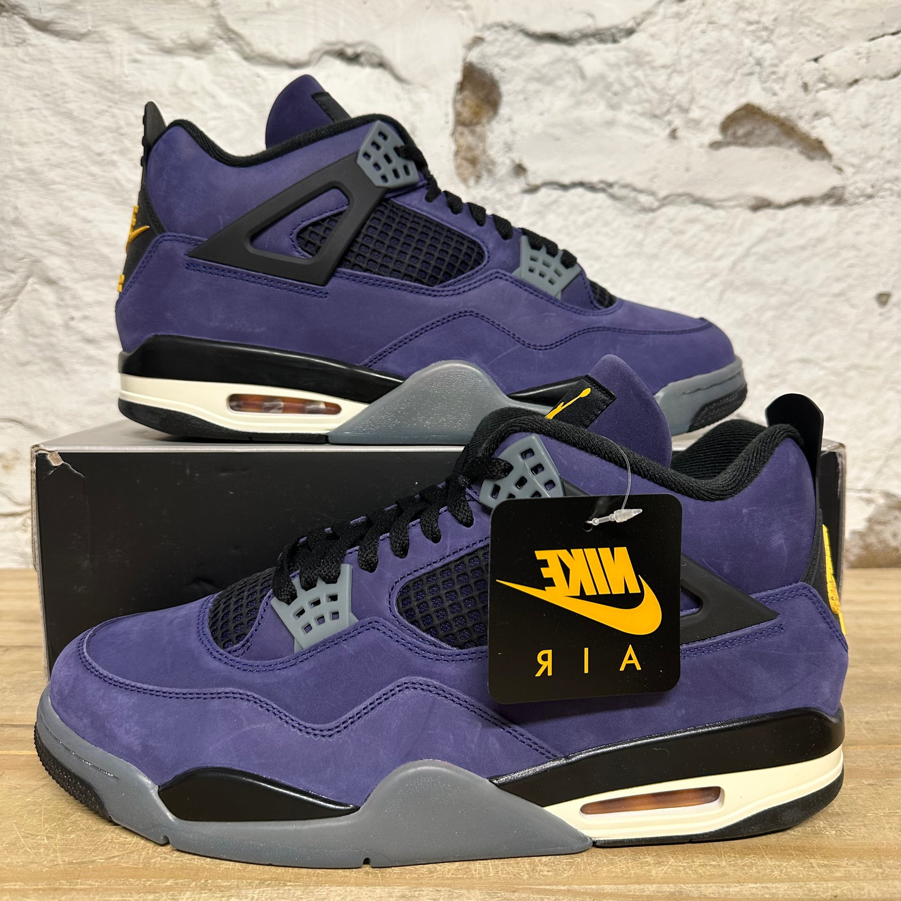 Air Jordan 4 Lakers Sz 13 DS