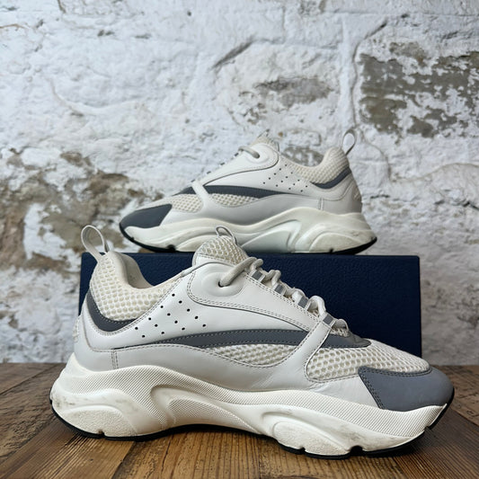 Dior B22 White Grey 3M Sneaker Sz 8 (41)