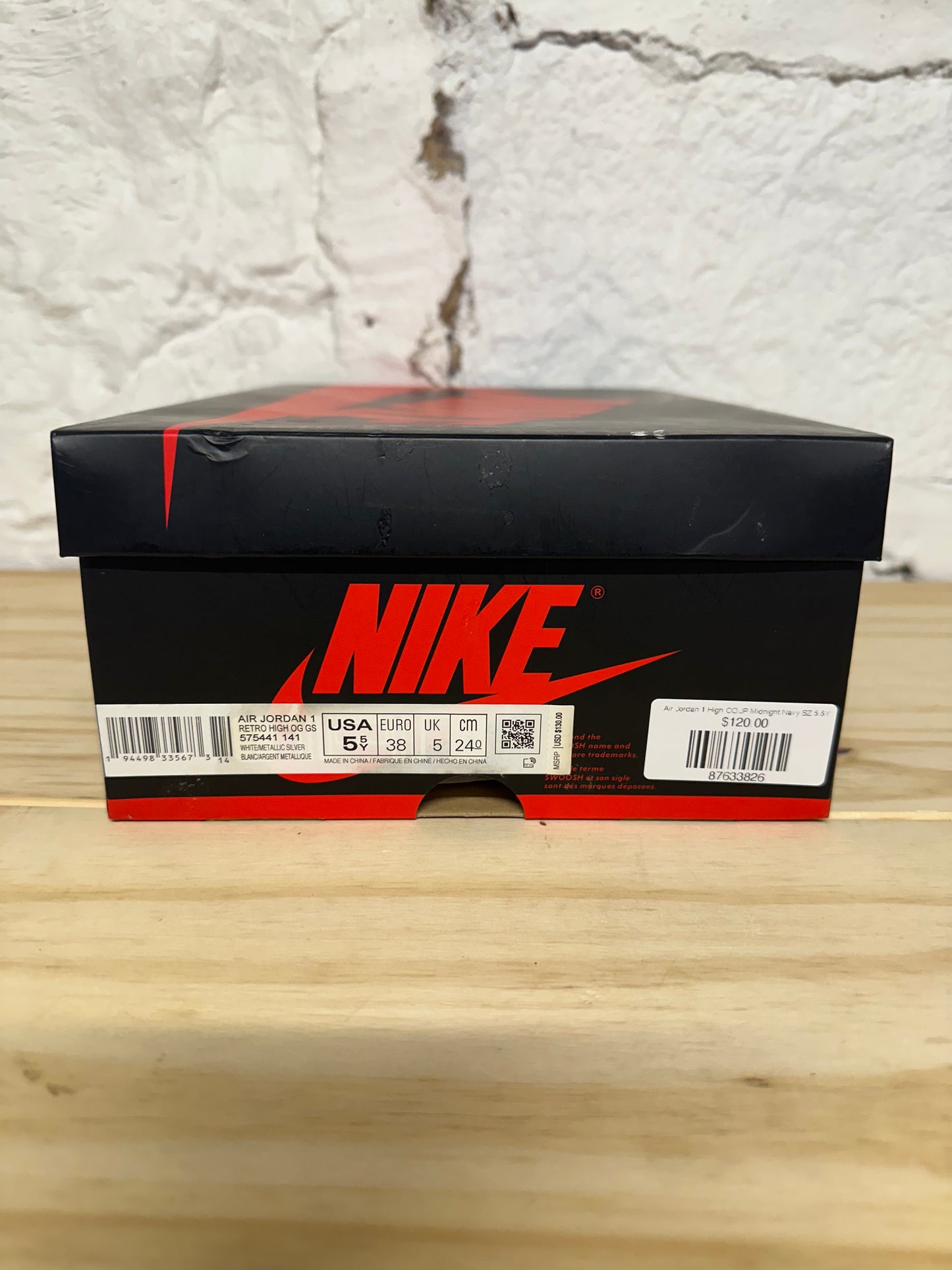 Air Jordan 1 High CO.JP Midnight Navy SZ 5.5Y