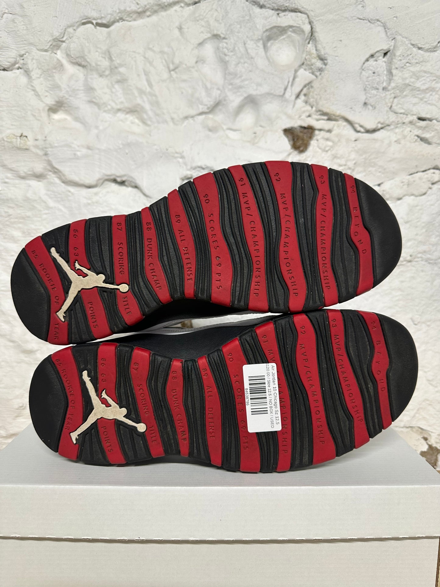 Air Jordan 10 Chicago Sz 12.5