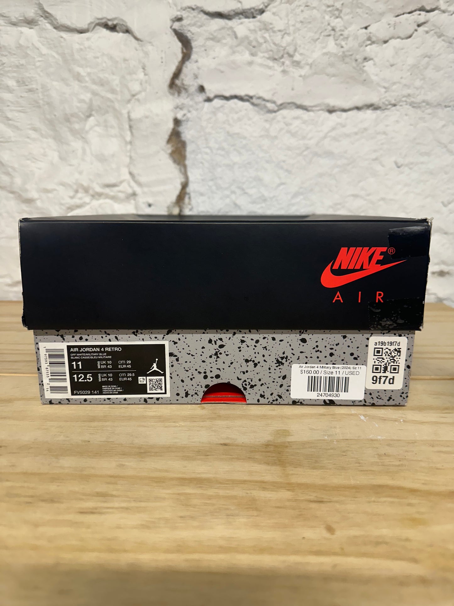 Air Jordan 4 Military Blue (2024) Sz 11