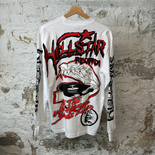 Hellstar Red Records White L/s