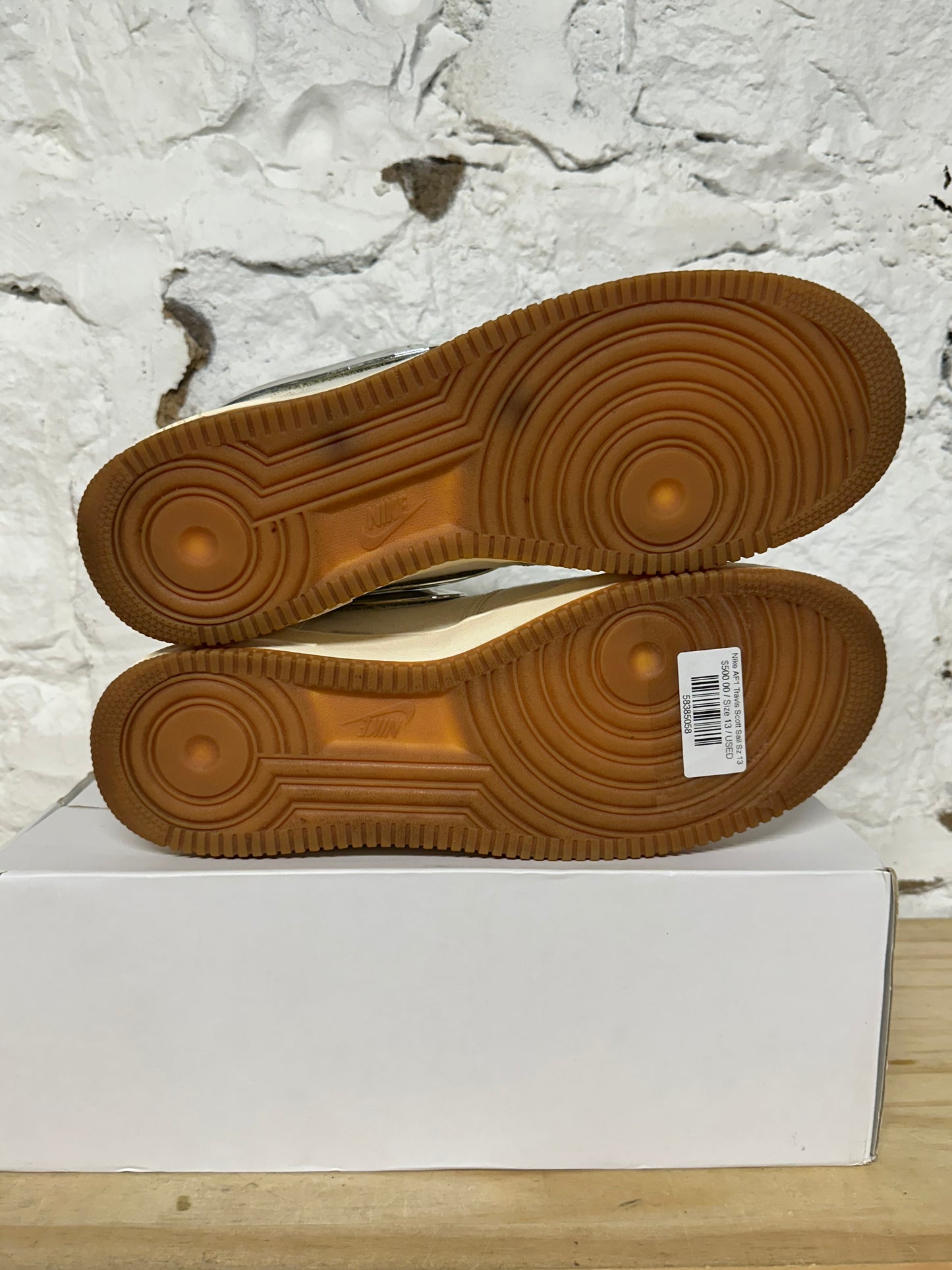 Nike Air Force 1 Low Travis Scott Sail Sz 13