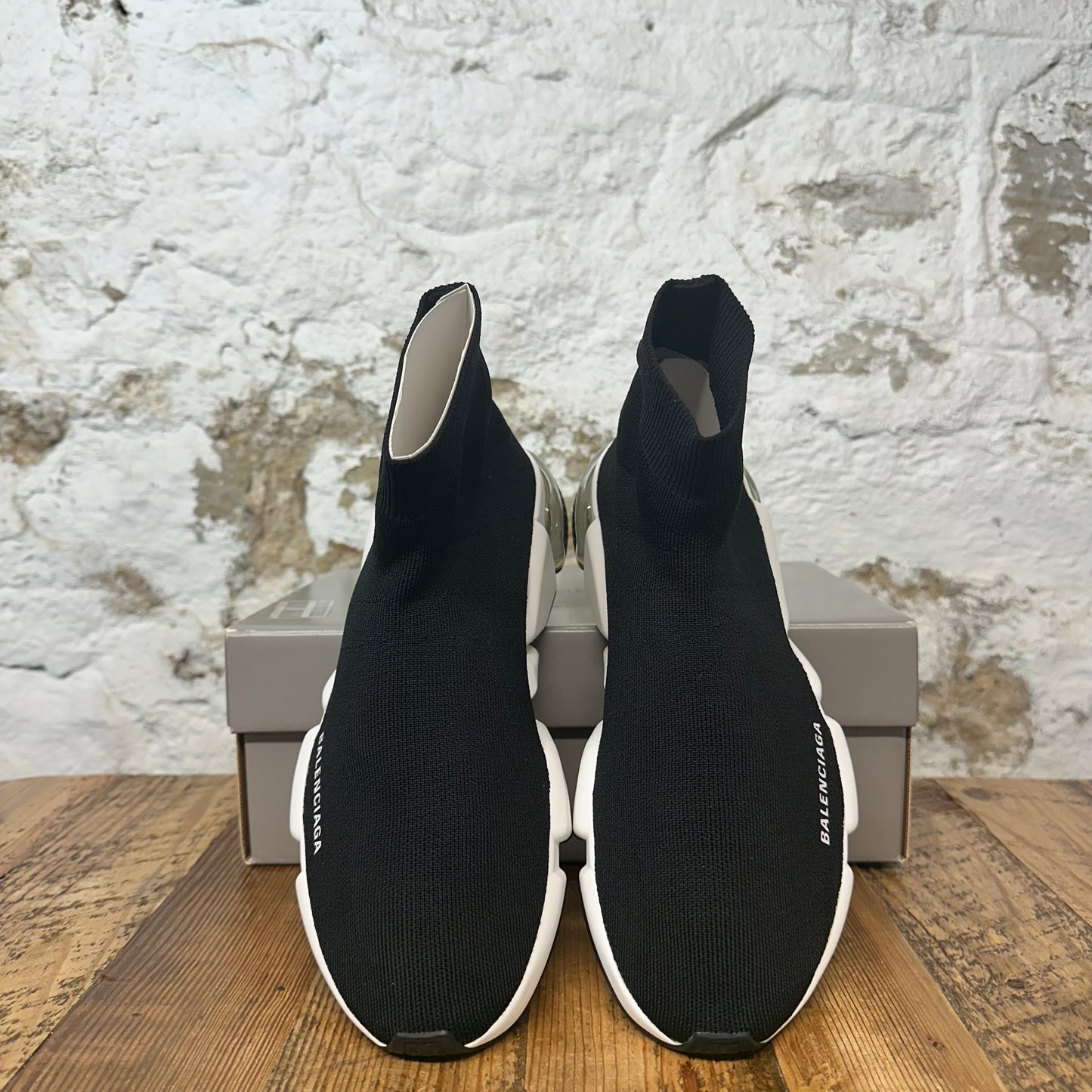 Balenciaga Sock Runner Black White Sneaker