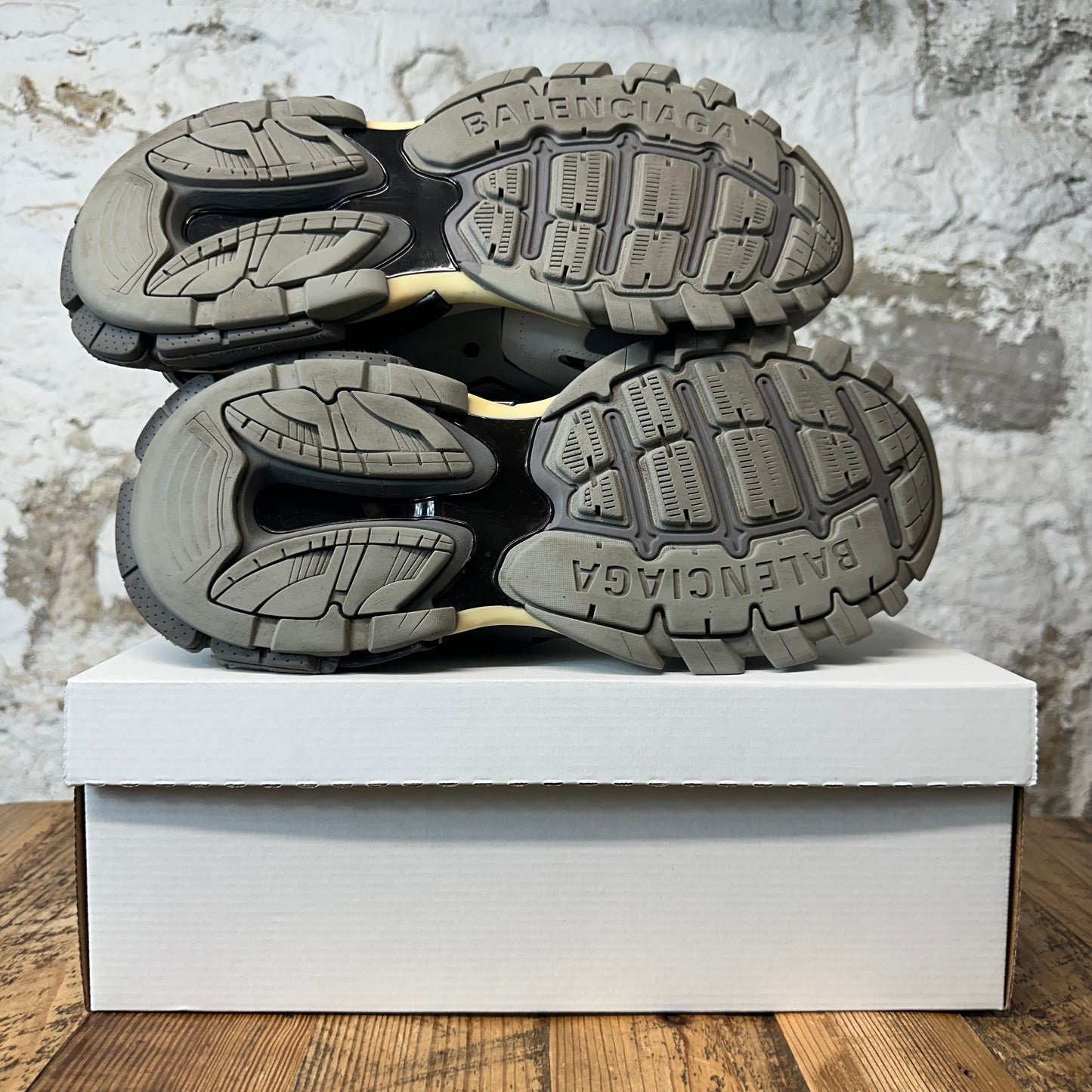 Balenciaga Track Runner Triple Grey LED Sneaker Sz 12 (45)