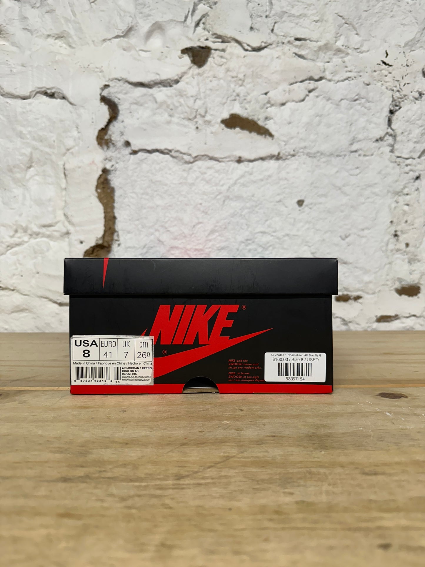 Air Jordan 1 High All-Star Chameleon Sz 8