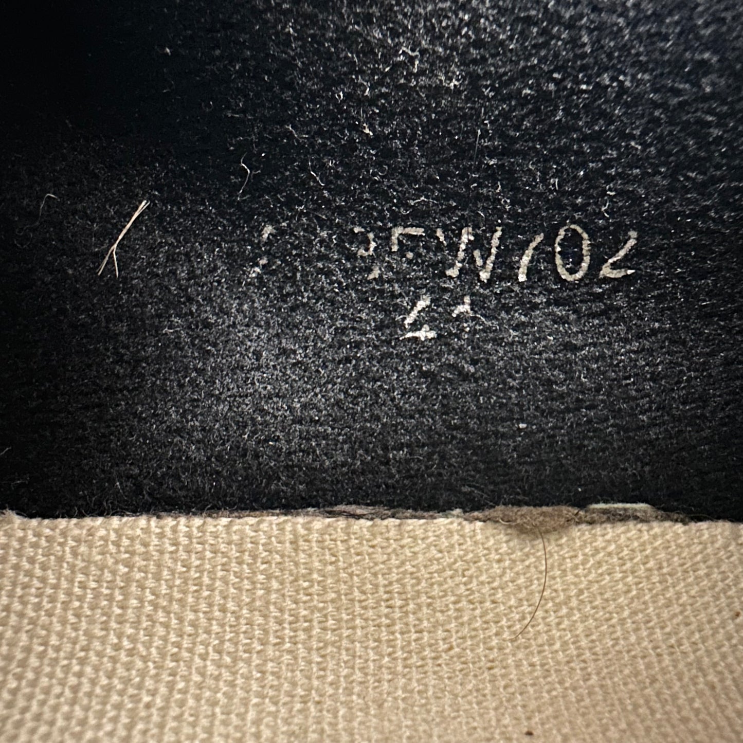 Maison Mihara Black Cream Keith Sneaker Sz 8 (41)