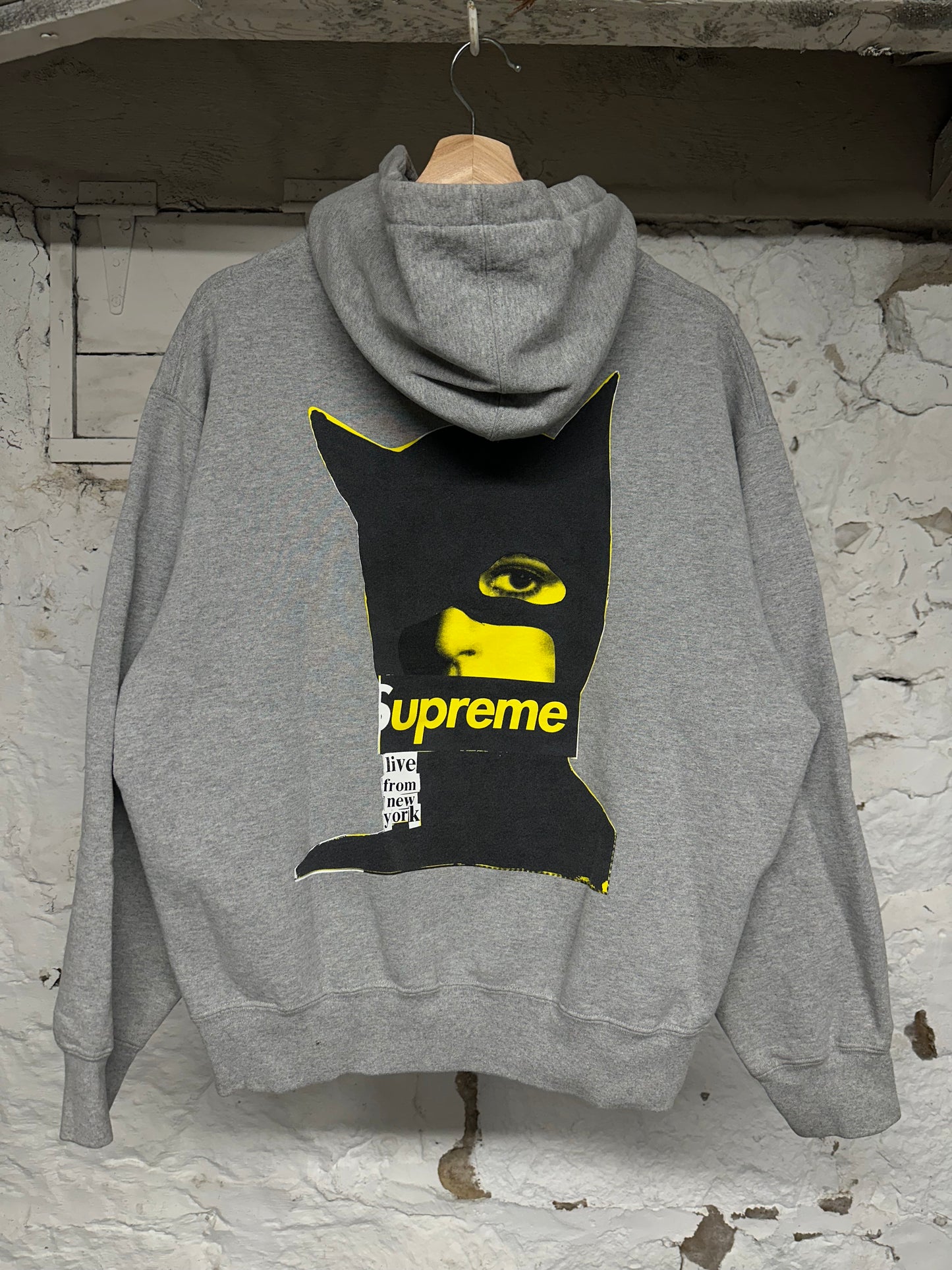 Supreme Catwoman Grey Hoodie Sz M