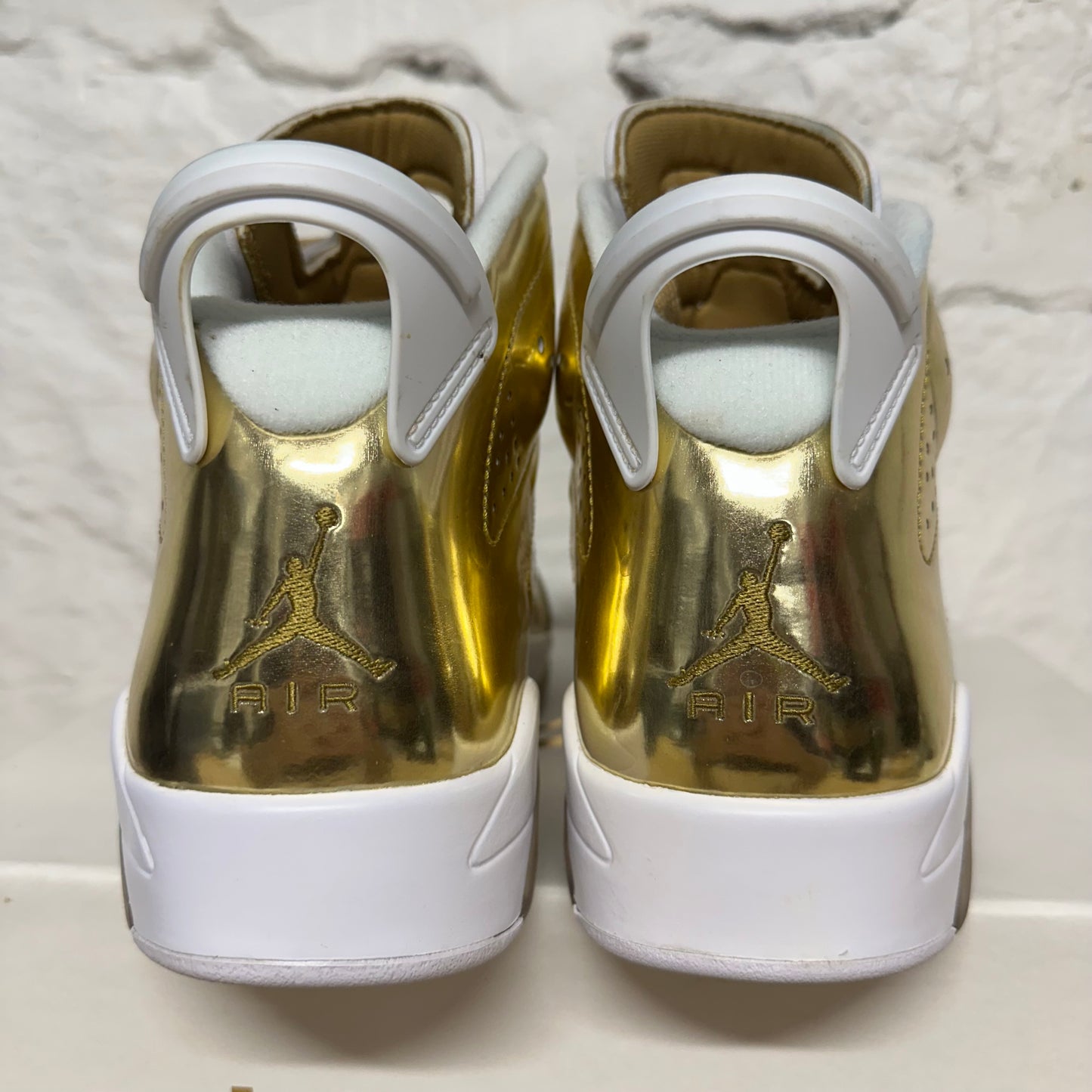 Air Jordan 6 Pinnacle Gold Sz 10