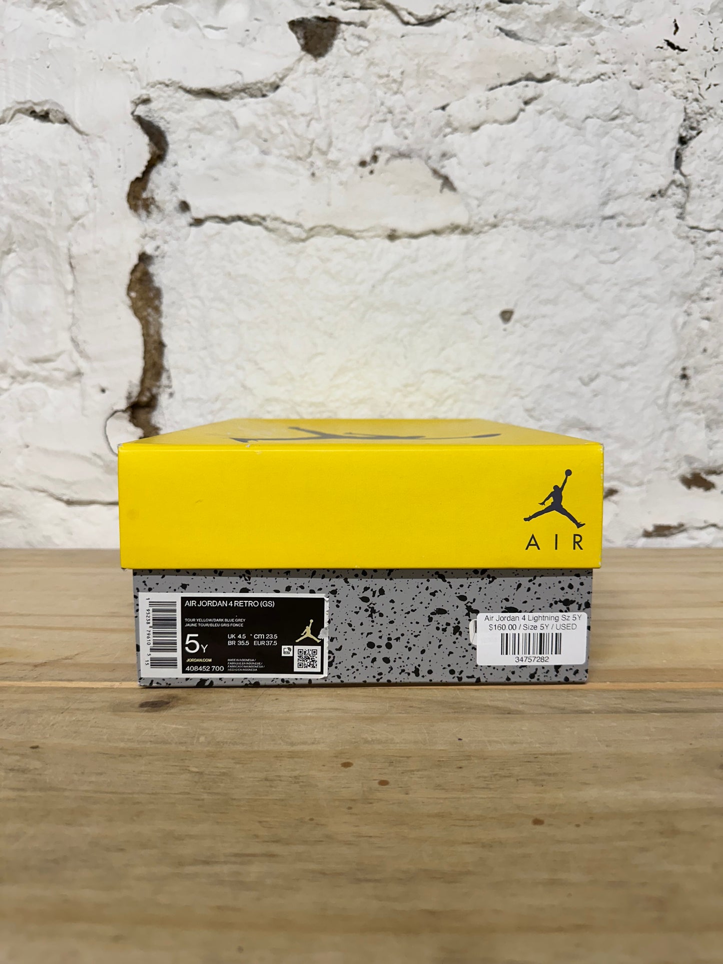 Air Jordan 4 Lightning Sz 5Y