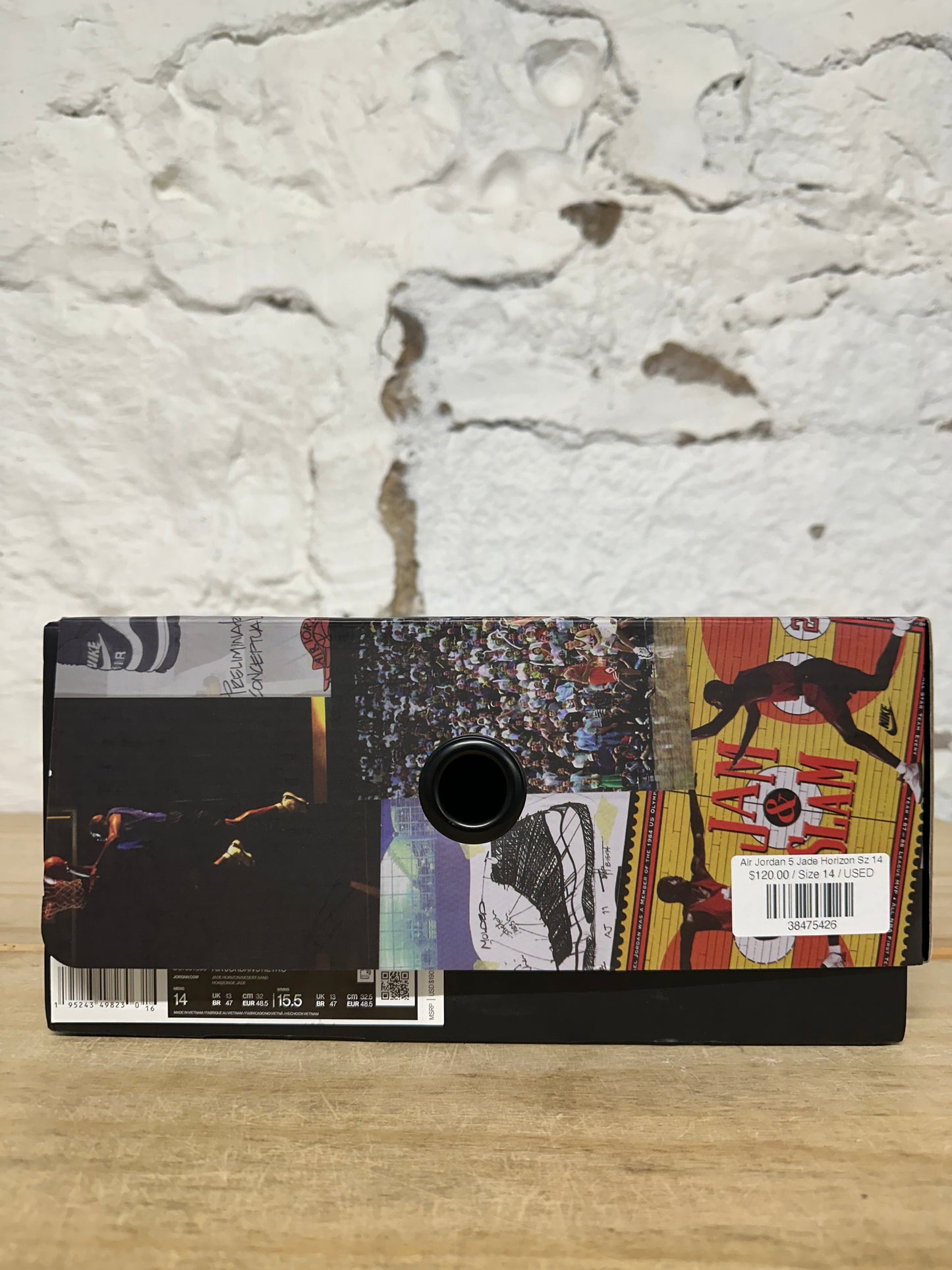 Air Jordan 5 Jade Horizon Sz 14