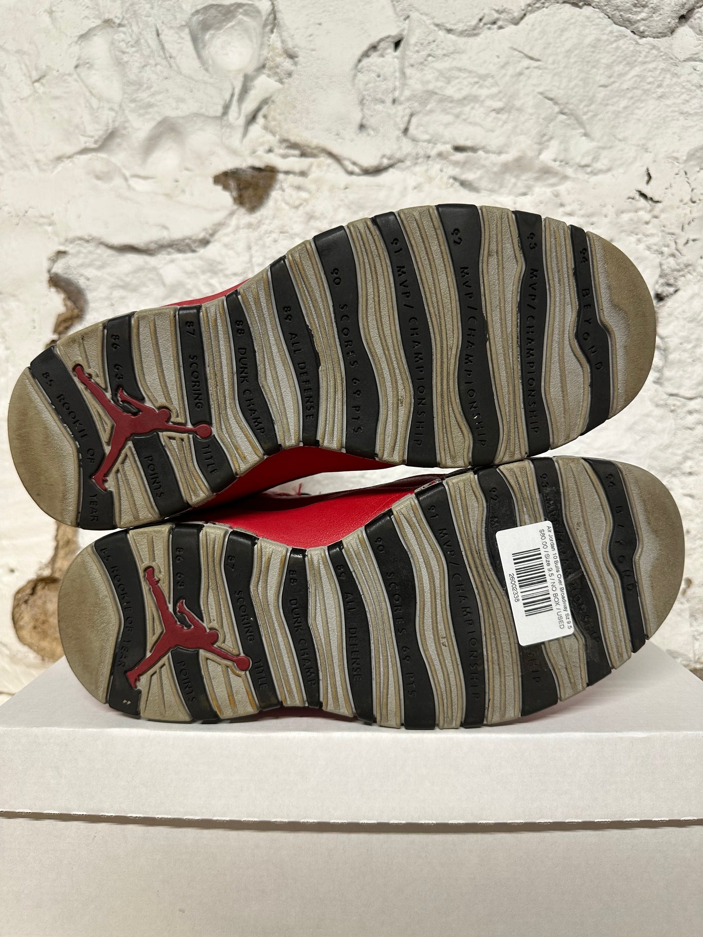 Air Jordan 10 Bulls Over Broadway Sz 9.5