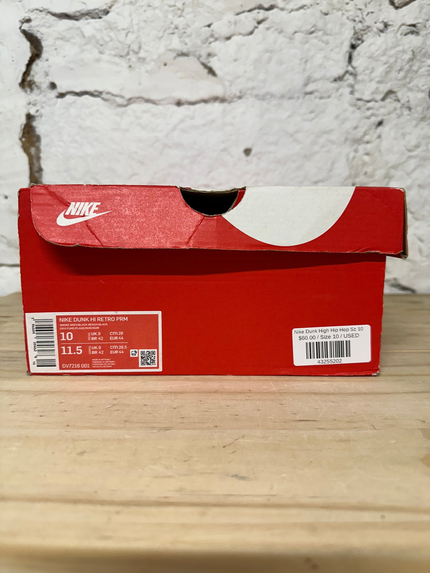 Nike Dunk High Hip Hop Sz 10