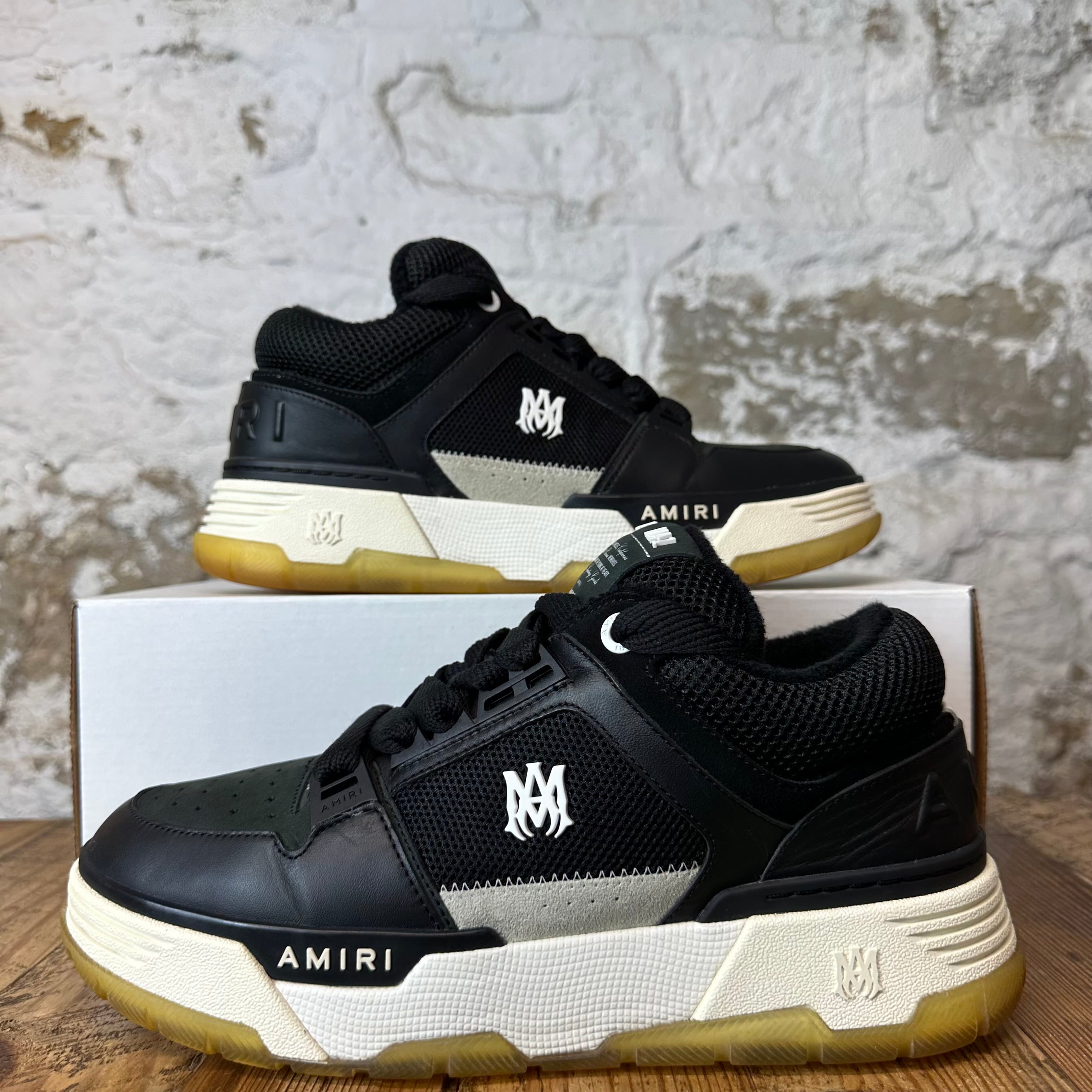 Amiri MA-1 Black White Sneaker Sz 10 (43)