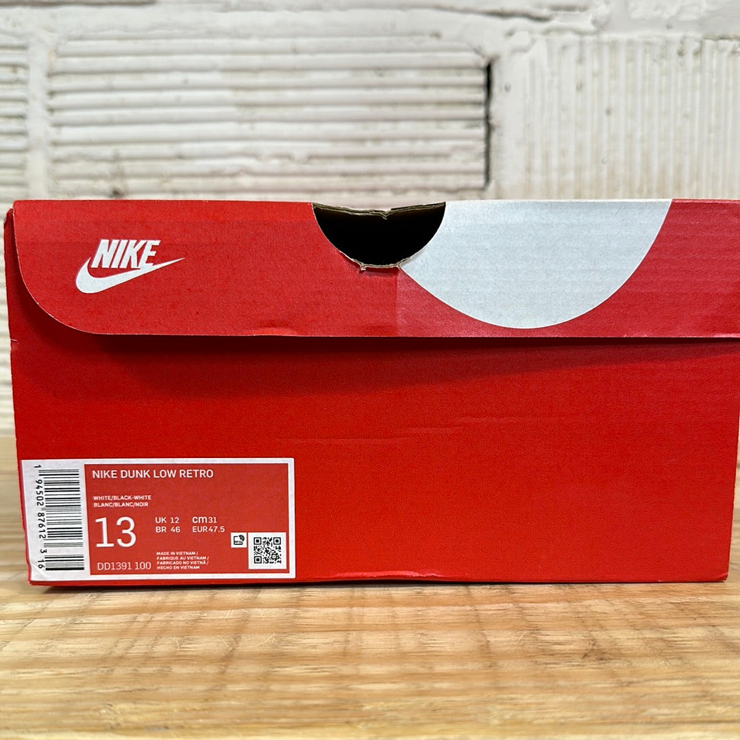 Nike Dunk Low Panda Sz 13 DS