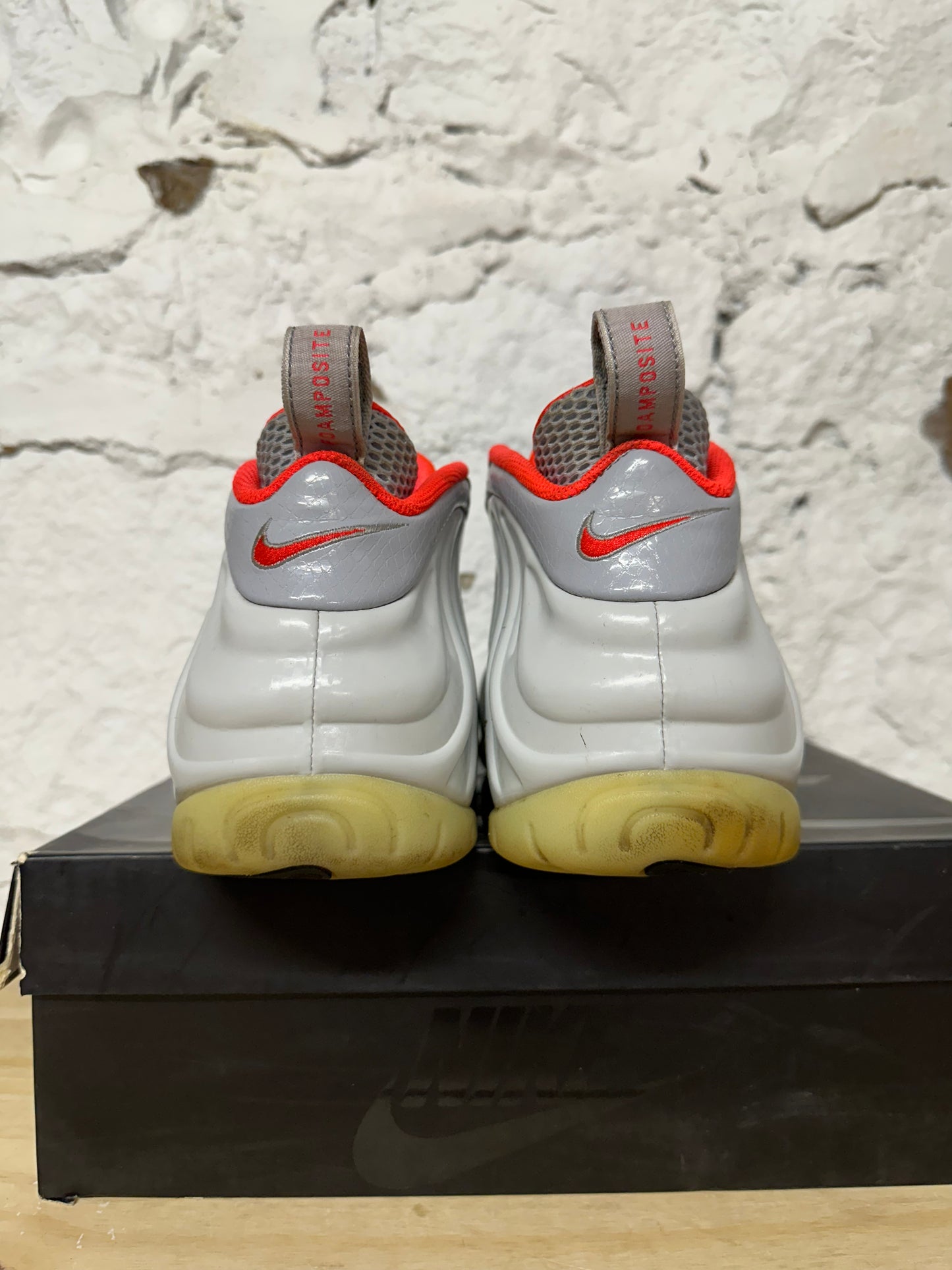 Nike Air Foamposite Pro Pure Platinum Sz 10.5
