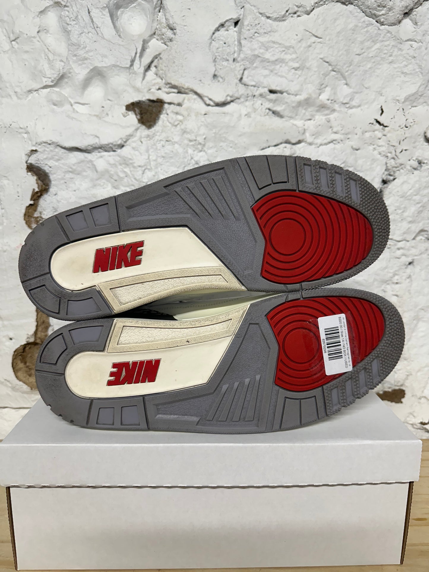 Air Jordan 3 White Cement Reimagined Sz 14