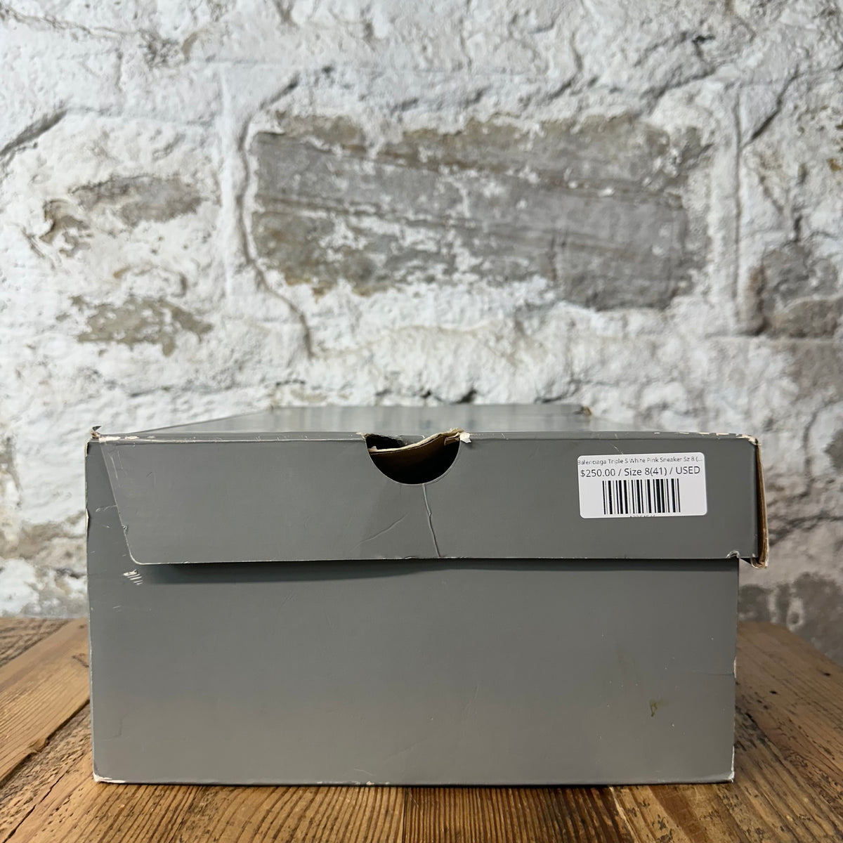 Balenciaga Triple S White Pink Sneaker Sz 8 (41)