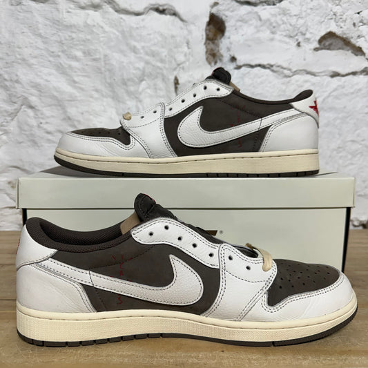 Air Jordan 1 Low Travis Scott Reverse Mocha Sz 11.5
