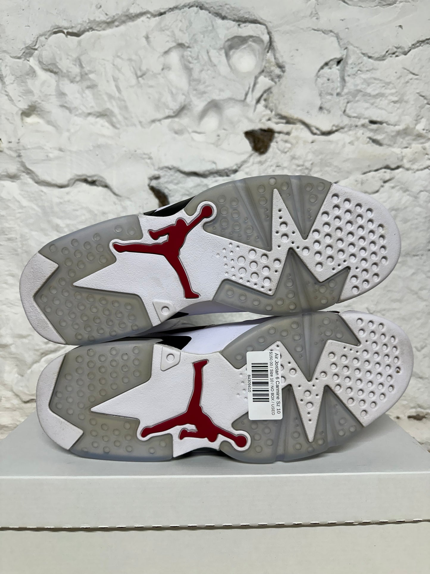 Air Jordan 6 Carmine Sz 10